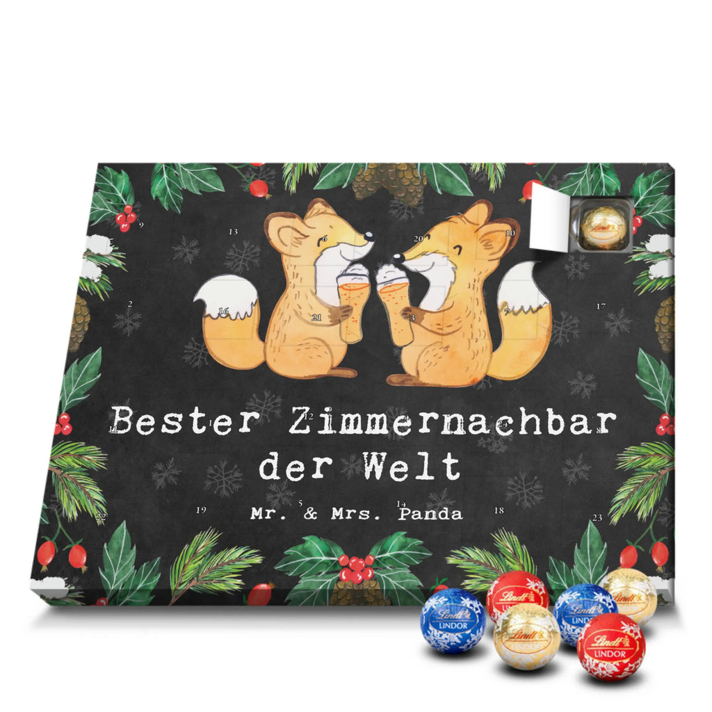 Chocolate advent calendar Fox Best roommate in the world gift, thank you, birthday present, giving, birthday, gift tip, make you happy, for, gift idea, neighbor, room, roommates, flat share, Roommate, dormitory, colleague, student dormitory, hospital