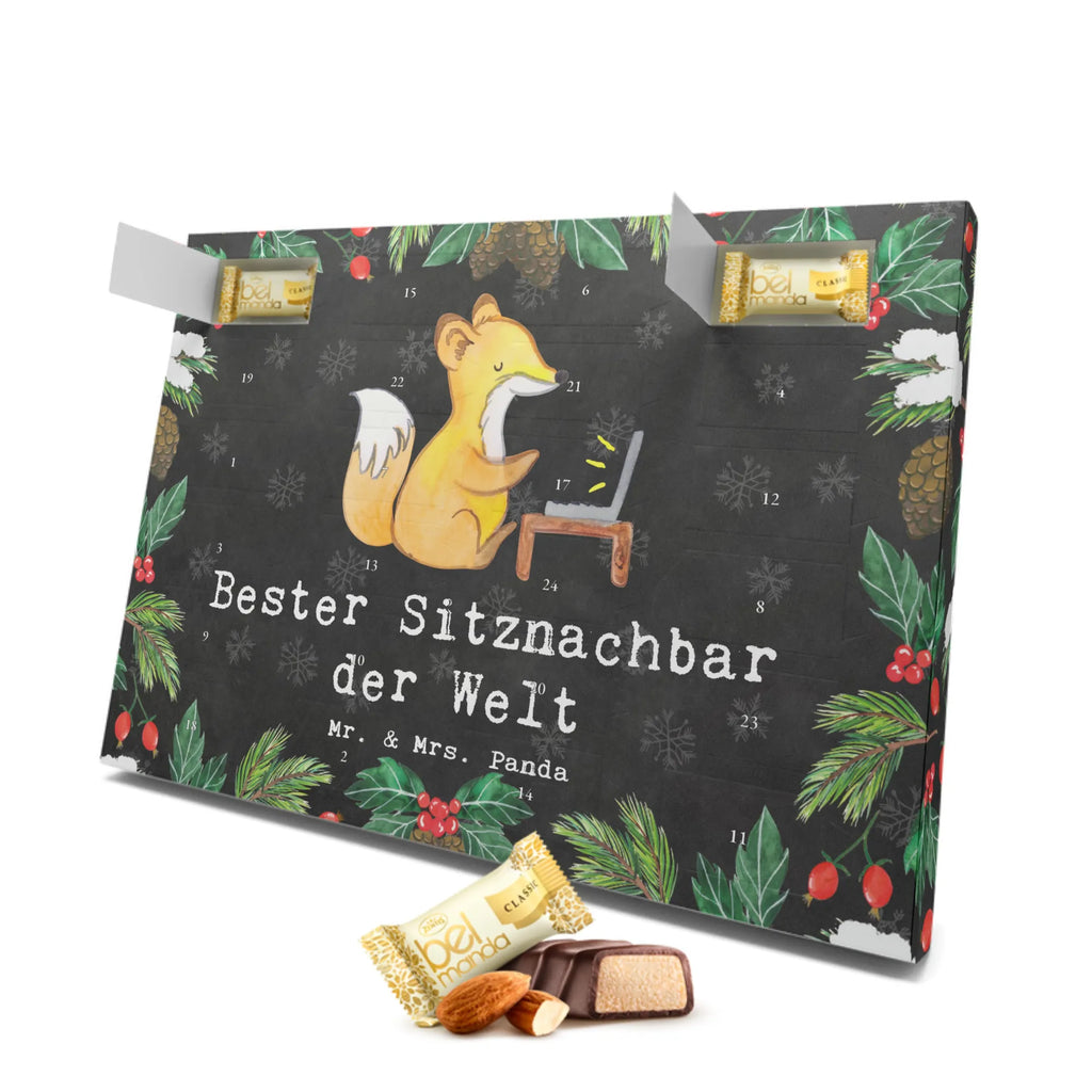 Marzipan Adventskalender Fuchs Bester Sitznachbar der Welt Marzipan Adventskalender, für, Dankeschön, Geschenk, Schenken, Geburtstag, Geburtstagsgeschenk, Geschenkidee, Danke, Bedanken, Mitbringsel, Freude machen, Geschenktipp, Nachbar, Mitstudent, Schule, Uni, Hochschule, Stuhlnachbar, Sitznachbar, Tischnachbar, Seminar, Mitschüler, Universität, Kommilitone