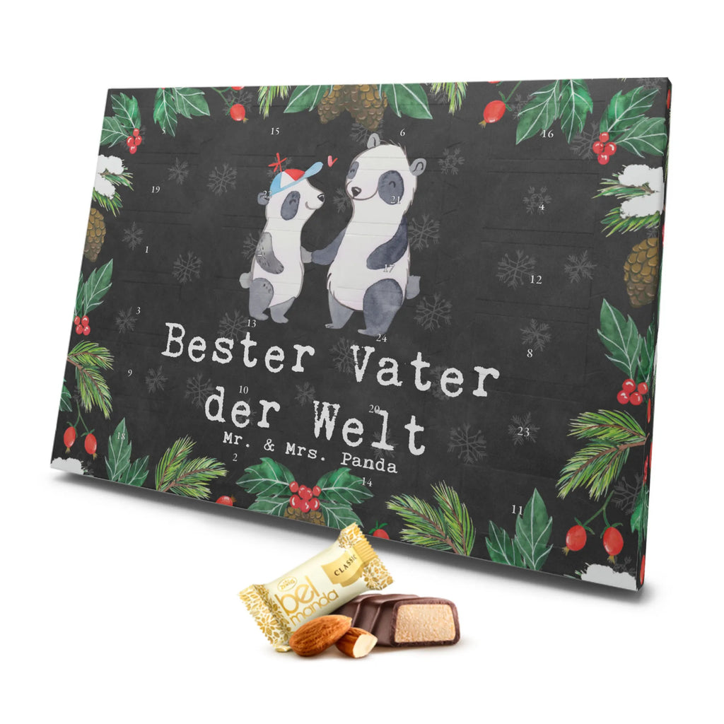 Marzipan Adventskalender Panda Bester Vater der Welt Marzipan Adventskalender, für, Dankeschön, Geschenk, Schenken, Geburtstag, Geburtstagsgeschenk, Geschenkidee, Danke, Bedanken, Mitbringsel, Freude machen, Geschenktipp, Papi, Kleinigkeit, Vati, Mann, Daddy, Eltern, Papa, Familie, Geschenk Vater, Dad, Paps, Bester, Vater