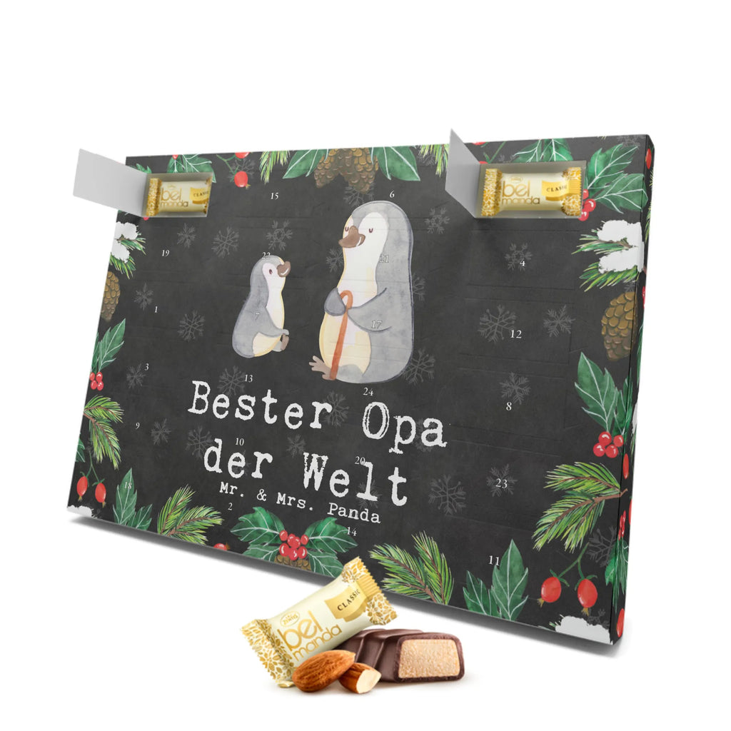 Marzipan Adventskalender Pinguin Bester Opa der Welt Marzipan Adventskalender, für, Dankeschön, Geschenk, Schenken, Geburtstag, Geburtstagsgeschenk, Geschenkidee, Danke, Bedanken, Mitbringsel, Freude machen, Geschenktipp, Großeltern, Kleinigkeit, Großvater, Enkelkind, Bester, Grossvater, Enkelin, Enkel, Oppa, Oppi, Opi. Großpapa, Opa