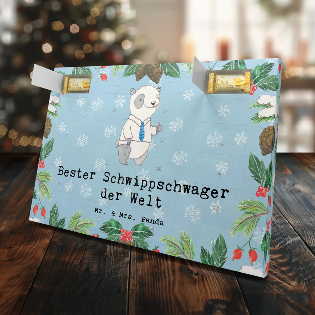 Marzipan Adventskalender Panda Bester Schwippschwager der Welt Marzipan Adventskalender, für, Dankeschön, Geschenk, Schenken, Geburtstag, Geburtstagsgeschenk, Geschenkidee, Danke, Bedanken, Mitbringsel, Freude machen, Geschenktipp, angeheiratet, Schwager, Schwager des Ehepartners, Familie, Schwibschwager, Verwandtschaft, Schwippschwager, Schwipschwager
