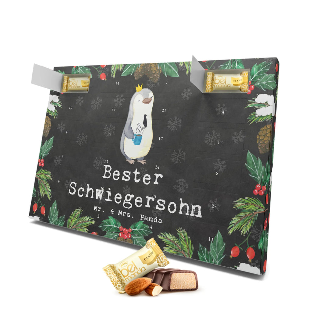 Marzipan Adventskalender Pinguin Bester Schwiegersohn Marzipan Adventskalender, für, Dankeschön, Geschenk, Schenken, Geburtstag, Geburtstagsgeschenk, Geschenkidee, Danke, Bedanken, Mitbringsel, Freude machen, Geschenktipp, Frau, Hochzeit, Ehefrau des Sohns, Tochter, Schwiegersohn, Heirat, angeheiratet