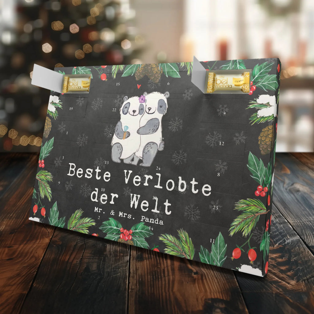 Marzipan Adventskalender Panda Beste Verlobte der Welt Marzipan Adventskalender, für, Dankeschön, Geschenk, Schenken, Geburtstag, Geburtstagsgeschenk, Geschenkidee, Danke, Bedanken, Mitbringsel, Freude machen, Geschenktipp, Verlobte, Traumfrau, Ehe, Zukünftige, Frau, Hochzeit, Freundin, Verloben, Ehefrau, Verlobung