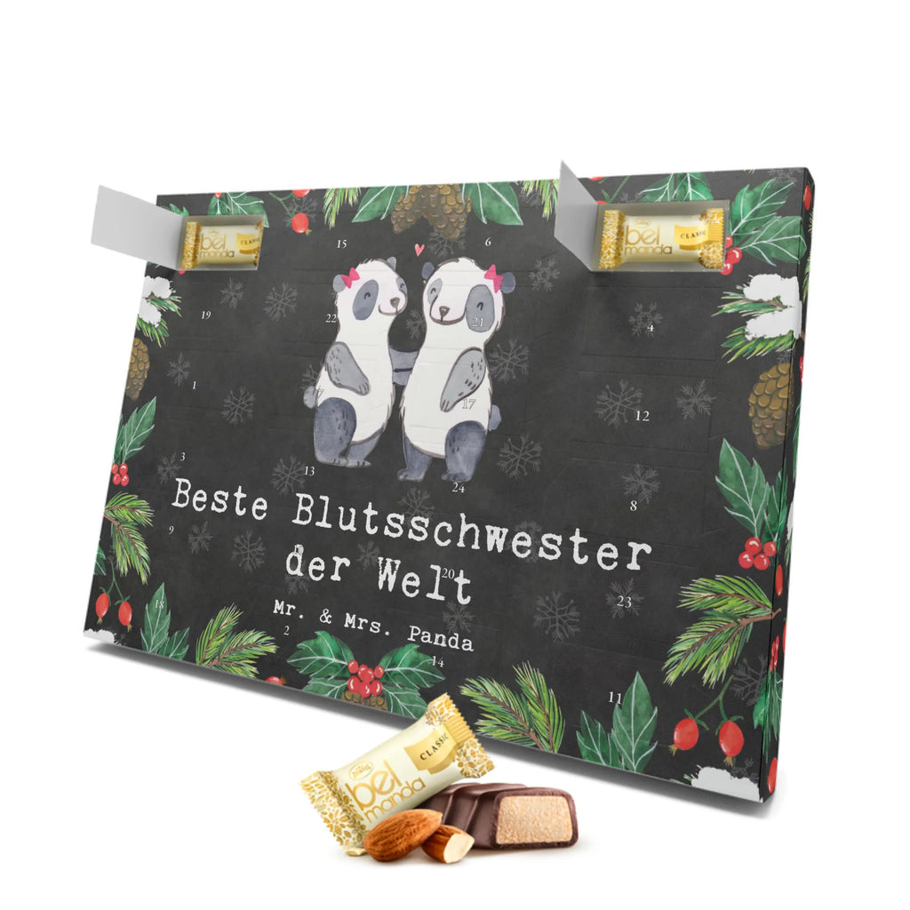 Marzipan Adventskalender Panda Beste Blutsschwester der Welt Marzipan Adventskalender, für, Dankeschön, Geschenk, Schenken, Geburtstag, Geburtstagsgeschenk, Geschenkidee, Danke, Bedanken, Mitbringsel, Freude machen, Geschenktipp, Beste, Bae, Familie, Geschwister, Schwester, Schwestern, Blutsschwester, Freundin, Tochter, Sister, Schwesterherz, Blutsgeschwister, Kleinigkeit, Liebe