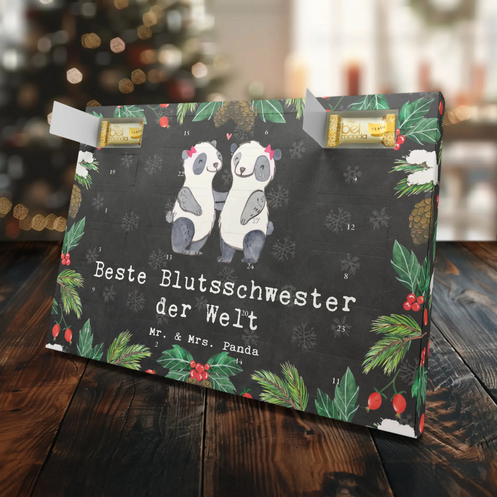 Marzipan Adventskalender Panda Beste Blutsschwester der Welt Marzipan Adventskalender, für, Dankeschön, Geschenk, Schenken, Geburtstag, Geburtstagsgeschenk, Geschenkidee, Danke, Bedanken, Mitbringsel, Freude machen, Geschenktipp, Beste, Bae, Familie, Geschwister, Schwester, Schwestern, Blutsschwester, Freundin, Tochter, Sister, Schwesterherz, Blutsgeschwister, Kleinigkeit, Liebe