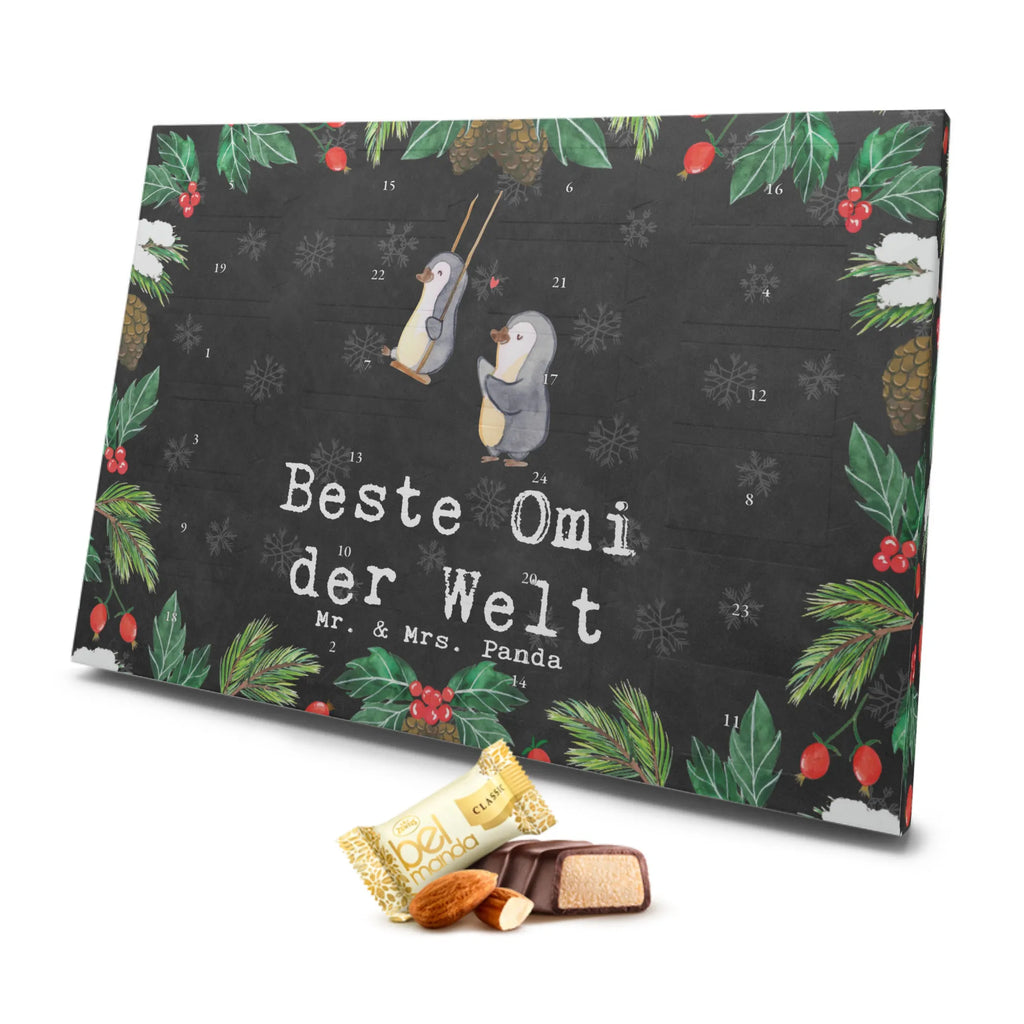 Marzipan Adventskalender Pinguin Beste Omi der Welt Marzipan Adventskalender, für, Dankeschön, Geschenk, Schenken, Geburtstag, Geburtstagsgeschenk, Geschenkidee, Danke, Bedanken, Mitbringsel, Freude machen, Geschenktipp, Bester, Großpapa, Kleinigkeit, Ommi, Omi, Omma, Großmama, Enkelkind, Oma, Enkelin, Enkel, Großmutter