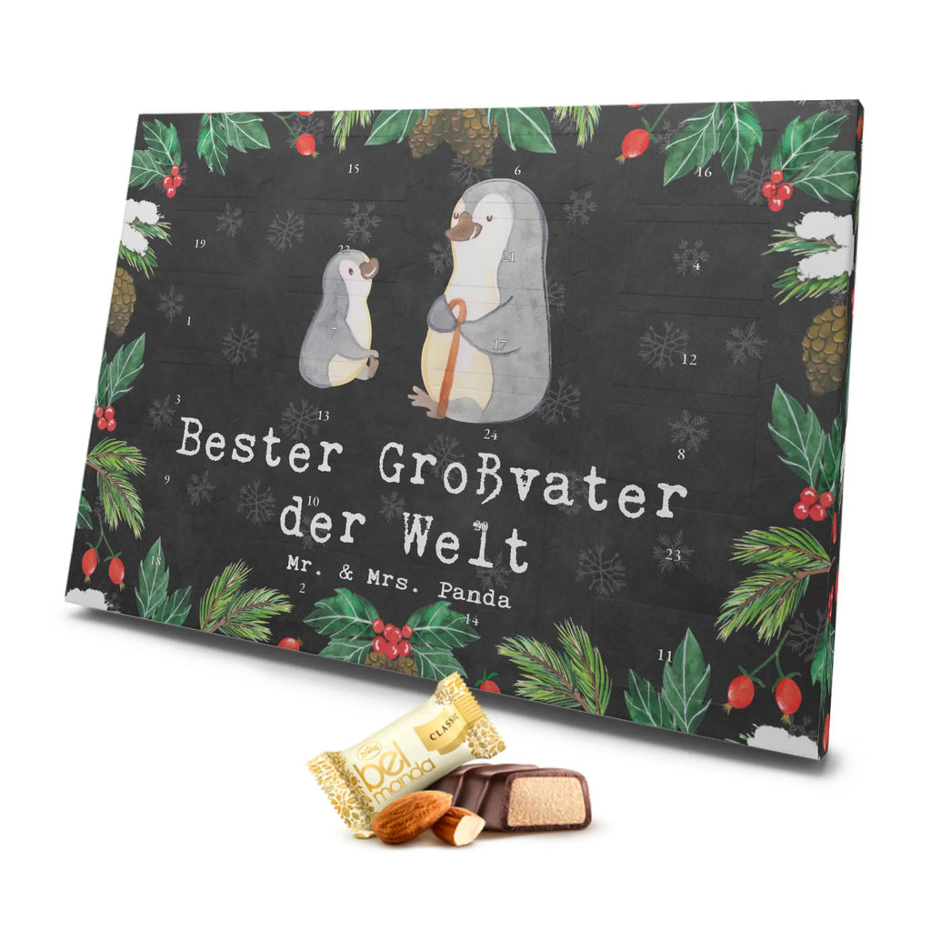 Marzipan Adventskalender Pinguin Bester Großvater der Welt Marzipan Adventskalender, für, Dankeschön, Geschenk, Schenken, Geburtstag, Geburtstagsgeschenk, Geschenkidee, Danke, Bedanken, Mitbringsel, Freude machen, Geschenktipp, enkel, Grossvater, Großeltern, Oppa, Kleinigkeit, Opa, Oppi, Enkelin, Großvater, Enkelkind, Bester, Opi. Großpapa