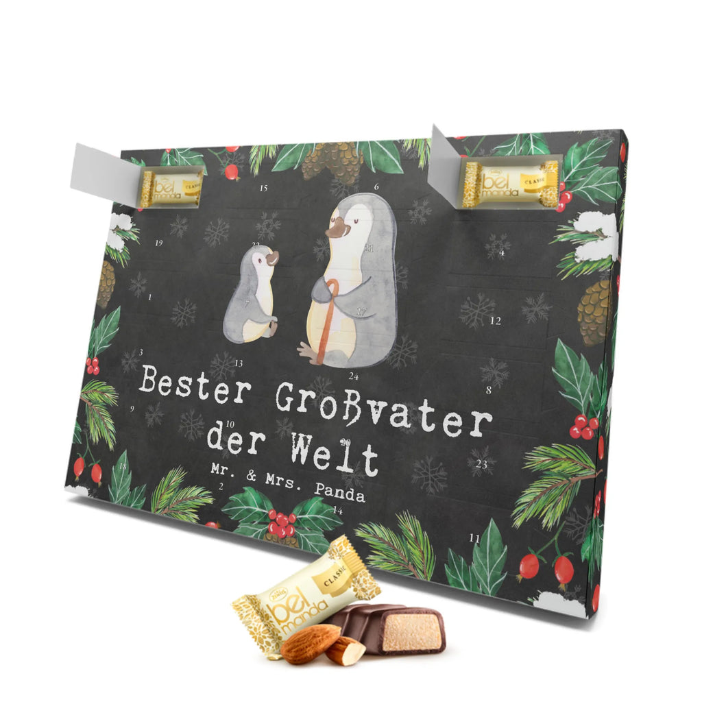 Marzipan Adventskalender Pinguin Bester Großvater der Welt Marzipan Adventskalender, für, Dankeschön, Geschenk, Schenken, Geburtstag, Geburtstagsgeschenk, Geschenkidee, Danke, Bedanken, Mitbringsel, Freude machen, Geschenktipp, enkel, Grossvater, Großeltern, Oppa, Kleinigkeit, Opa, Oppi, Enkelin, Großvater, Enkelkind, Bester, Opi. Großpapa