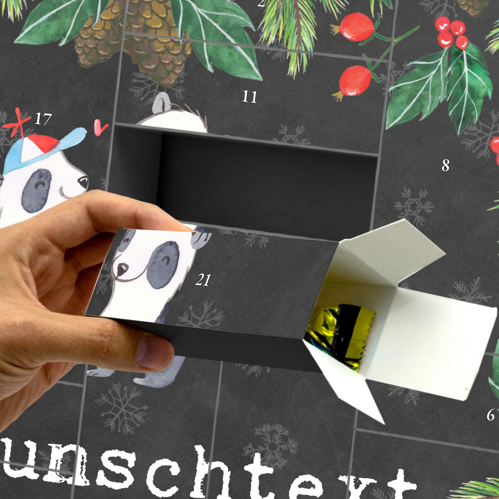Personalisierter Befüllbarer Adventskalender Panda Bester Sohn der Welt Befüllbarer Adventskalender, Adventskalender Zum Selbst Befüllen, Geschenkidee, Geschenk, Schenken, Mitbringsel, Geburtstag, Geburtstagsgeschenk, für, Danke, Dankeschön, Bedanken, Freude machen, Geschenktipp, Familie, Sohn, Vater, Bube, Nachkomme, Sohnemann, Bub, Nachwuchs, Kind, Söhnchen, Belohnung