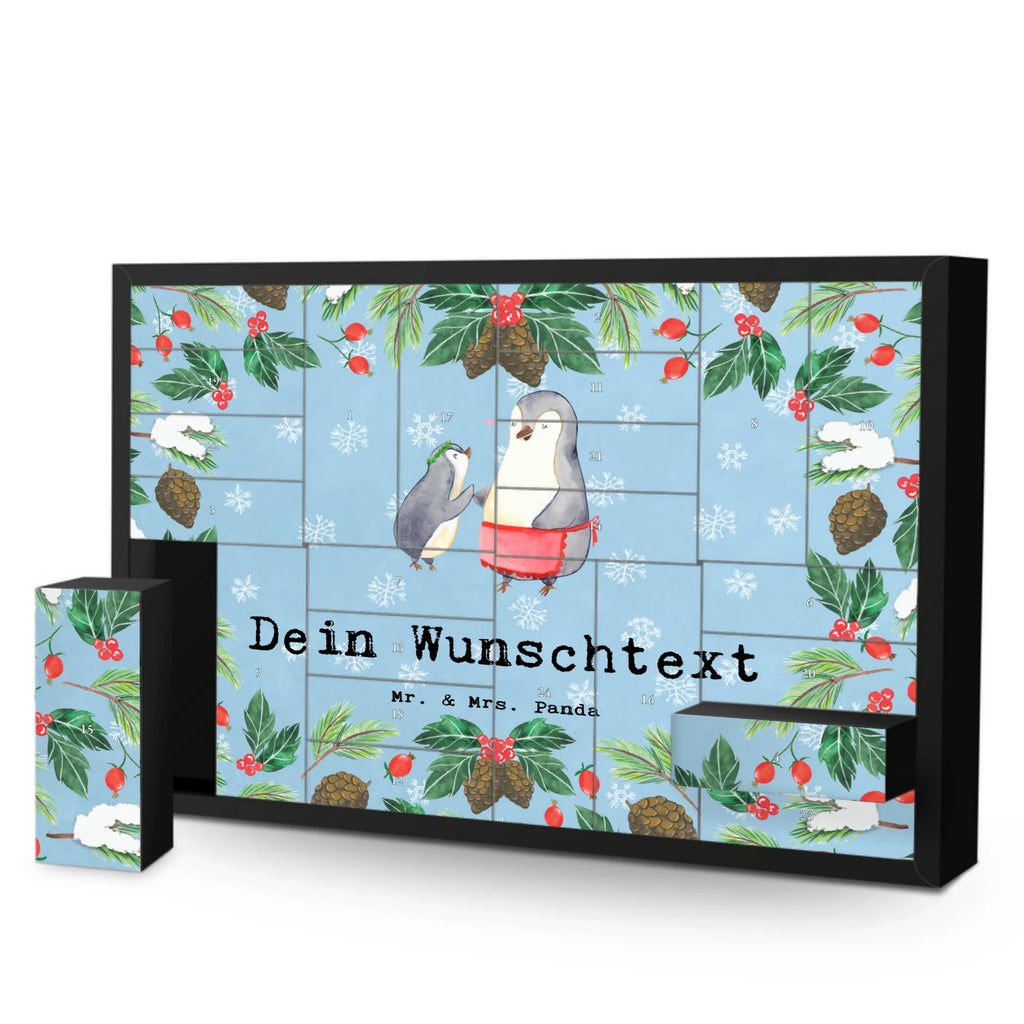 Personalisierter Befüllbarer Adventskalender Pinguin Beste Mami der Welt Adventskalender Zum Selbst Befüllen, Befüllbarer Adventskalender, Geschenkidee, Geschenk, Schenken, Mitbringsel, Geburtstag, Geburtstagsgeschenk, für, Danke, Dankeschön, Bedanken, Freude machen, Geschenktipp, Mama, Tochter, Sohn, Ma, Mutter, Muttertag, Supermama, Mami, Beste Mama, Beste, Mutti