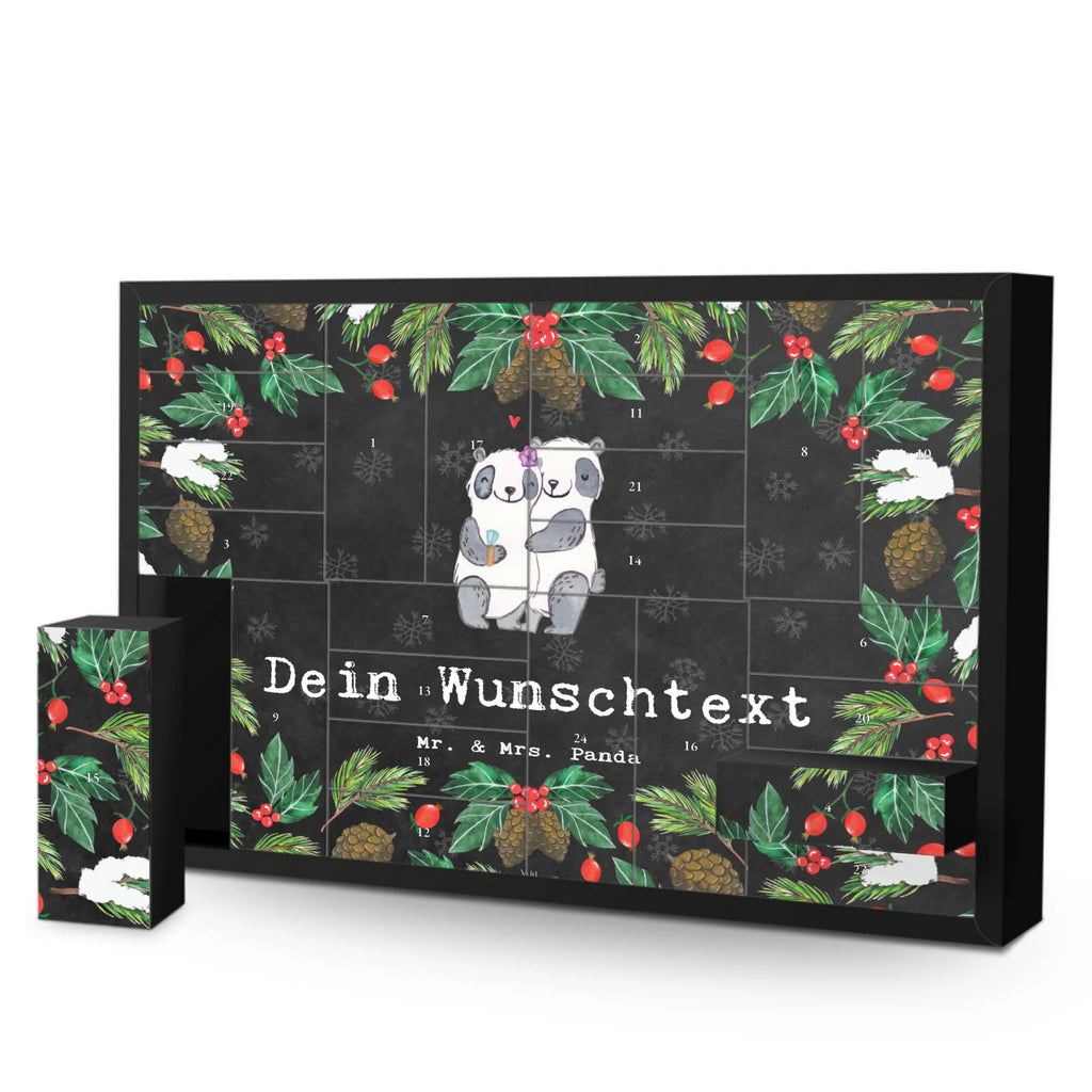 Personalisierter Befüllbarer Adventskalender Panda Beste Verlobte der Welt Adventskalender Zum Selbst Befüllen, Befüllbarer Adventskalender, Geschenkidee, Geschenk, Schenken, Mitbringsel, Geburtstag, Geburtstagsgeschenk, für, Danke, Dankeschön, Bedanken, Freude machen, Geschenktipp, Ehe, Freundin, Traumfrau, Zukünftige, Hochzeit, Frau, Verloben, Ehefrau, Verlobte, Verlobung