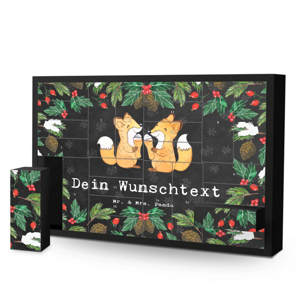 Fox Best cousin in the world Befüllbarer Adventskalender, Adventskalender Zum Selbst Befüllen, Geschenkidee, Geschenk, Schenken, Mitbringsel, Geburtstag, Geburtstagsgeschenk, für, Danke, Dankeschön, Bedanken, Freude machen, Geschenktipp, Familie, Kousin, Verwandtschaft, Vetter, Sohn von Onkel, Sohn von Tante, Cousin, Cousine
