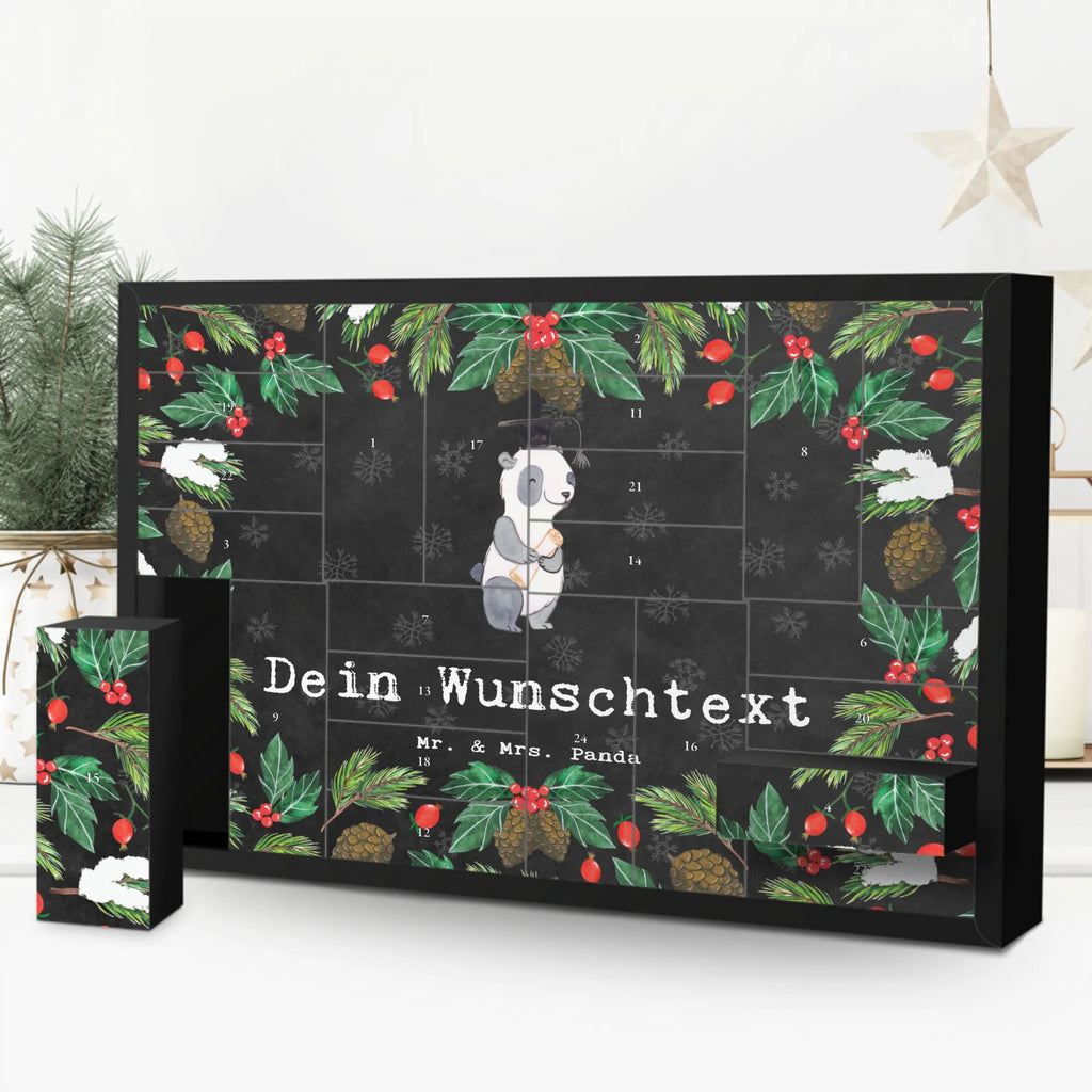  panda Best bachelor in the world Befüllbarer Adventskalender, Adventskalender Zum Selbst Befüllen, Geschenkidee, Geschenk, Schenken, Mitbringsel, Geburtstag, Geburtstagsgeschenk, für, Danke, Dankeschön, Bedanken, Freude machen, Geschenktipp, Abschluss, Sohn, Bachelor, Lustig, Universität, Studenten, Student, Alumni, Studienabschluss, Musterschüler, Studium, Uni, Witzig, Hochschule, Spaß