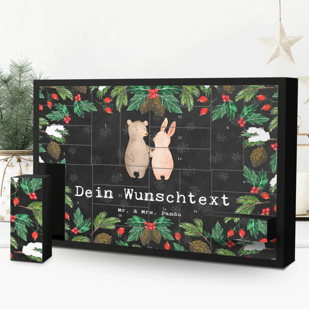Personalisierter Befüllbarer Adventskalender Hase Bester Freund der Welt Adventskalender Zum Selbst Befüllen, Befüllbarer Adventskalender, Geschenkidee, Geschenk, Schenken, Mitbringsel, Geburtstag, Geburtstagsgeschenk, für, Danke, Dankeschön, Bedanken, Freude machen, Geschenktipp, Bro, Partner, Lebensgefährte, Kumpel, Ehemann, Liebe, Love, Herz, Lieblingsmensch, Mann, Freund