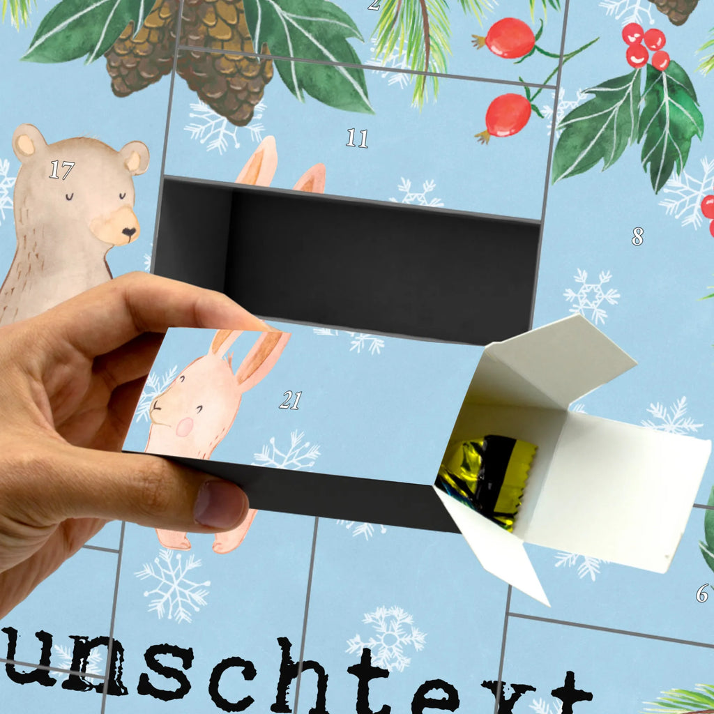 Personalisierter Befüllbarer Adventskalender Hase Beste Mitbewohnerin der Welt Adventskalender Zum Selbst Befüllen, Befüllbarer Adventskalender, Geschenkidee, Geschenk, Schenken, Mitbringsel, Geburtstag, Geburtstagsgeschenk, für, Danke, Dankeschön, Bedanken, Freude machen, Geschenktipp, WG-Bewohnerin, Wohngemeinschaft, Zimmergenossin, Zimmernachbarin, WG, Stubenkameradin, Zimmerkollegin, Mitbewohnerin