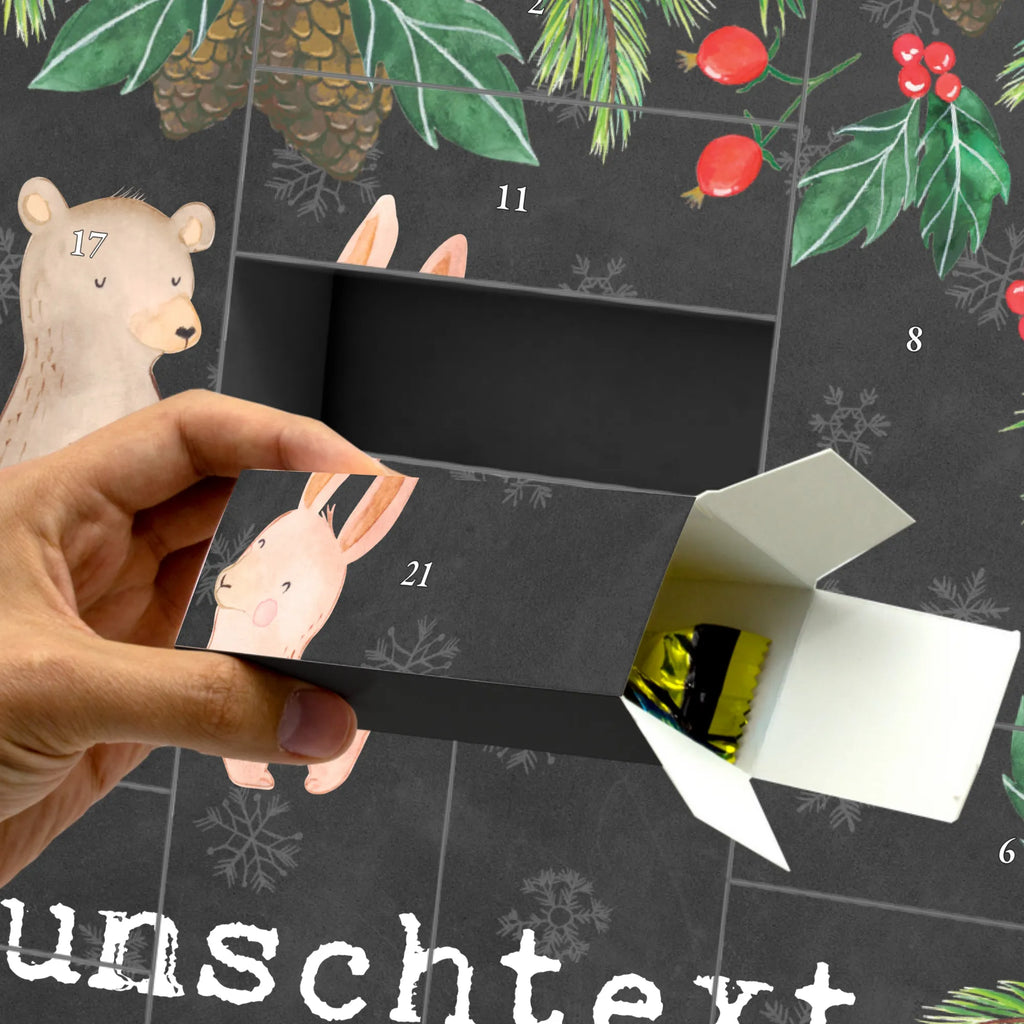 Personalisierter Befüllbarer Adventskalender Hase Beste Mitbewohnerin der Welt Adventskalender Zum Selbst Befüllen, Befüllbarer Adventskalender, Geschenkidee, Geschenk, Schenken, Mitbringsel, Geburtstag, Geburtstagsgeschenk, für, Danke, Dankeschön, Bedanken, Freude machen, Geschenktipp, WG-Bewohnerin, Wohngemeinschaft, Zimmergenossin, Zimmernachbarin, WG, Stubenkameradin, Zimmerkollegin, Mitbewohnerin
