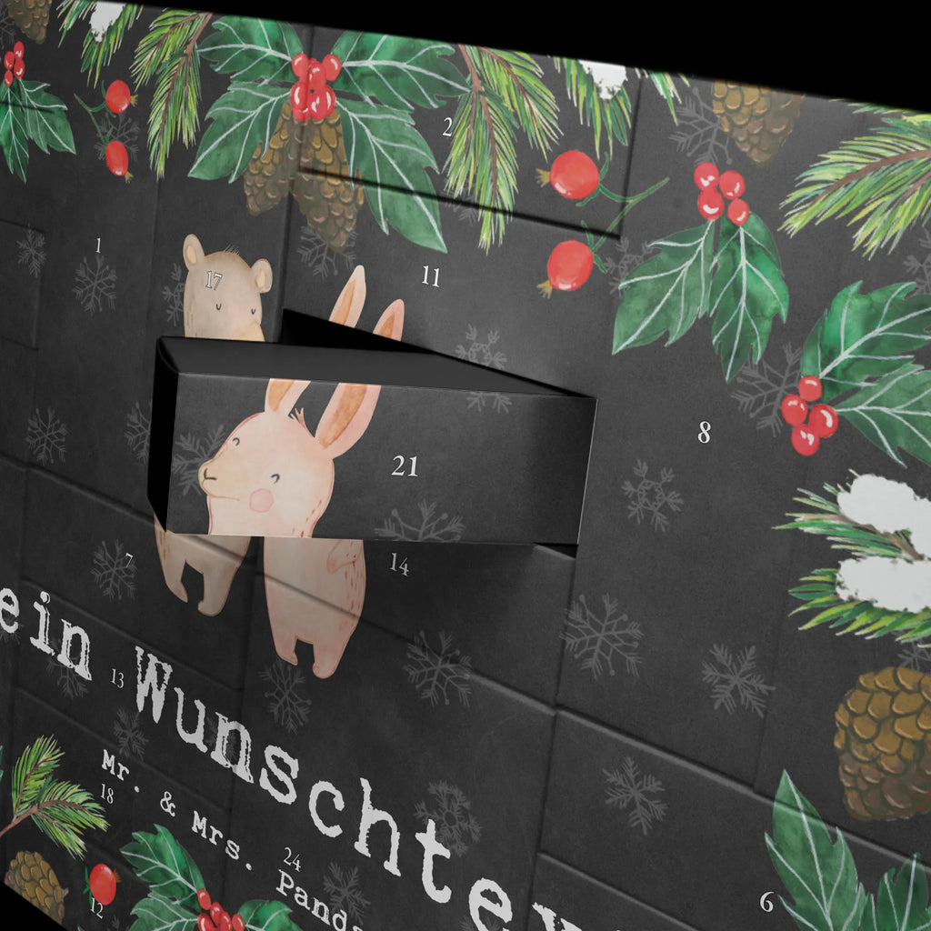 Personalisierter Befüllbarer Adventskalender Hase Beste Mitbewohnerin der Welt Adventskalender Zum Selbst Befüllen, Befüllbarer Adventskalender, Geschenkidee, Geschenk, Schenken, Mitbringsel, Geburtstag, Geburtstagsgeschenk, für, Danke, Dankeschön, Bedanken, Freude machen, Geschenktipp, WG-Bewohnerin, Wohngemeinschaft, Zimmergenossin, Zimmernachbarin, WG, Stubenkameradin, Zimmerkollegin, Mitbewohnerin