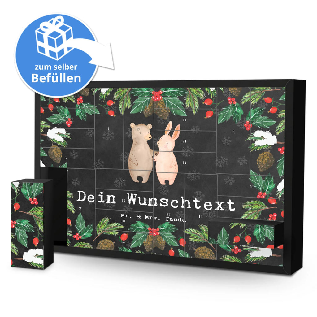  Hare best buddy in the world Adventskalender Zum Selbst Befüllen, Befüllbarer Adventskalender, Geschenkidee, Geschenk, Schenken, Mitbringsel, Geburtstag, Geburtstagsgeschenk, für, Danke, Dankeschön, Bedanken, Freude machen, Geschenktipp, Liebster, Bester, Kollege, Kumpel, Kumpane, Best Friends, Bester Freund, Buddy, Bro, Freundschaft