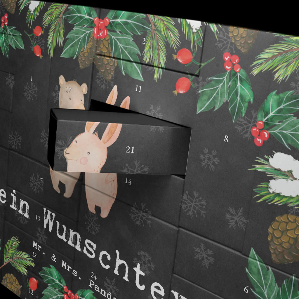  Hare best buddy in the world Adventskalender Zum Selbst Befüllen, Befüllbarer Adventskalender, Geschenkidee, Geschenk, Schenken, Mitbringsel, Geburtstag, Geburtstagsgeschenk, für, Danke, Dankeschön, Bedanken, Freude machen, Geschenktipp, Liebster, Bester, Kollege, Kumpel, Kumpane, Best Friends, Bester Freund, Buddy, Bro, Freundschaft