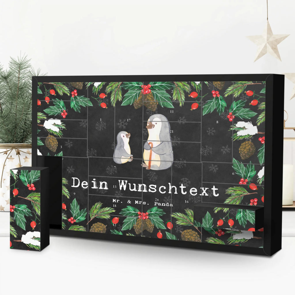  pingwin Najlepszy dziadek na świecie Adventskalender Zum Selbst Befüllen, Befüllbarer Adventskalender, Geschenkidee, Geschenk, Schenken, Mitbringsel, Geburtstag, Geburtstagsgeschenk, für, Danke, Dankeschön, Bedanken, Freude machen, Geschenktipp, Enkelin, Großvater, Oppi, Enkelkind, Oppa, Enkel, Opa, Bester, Kleinigkeit, Opi. Großpapa, Grossvater, Großeltern