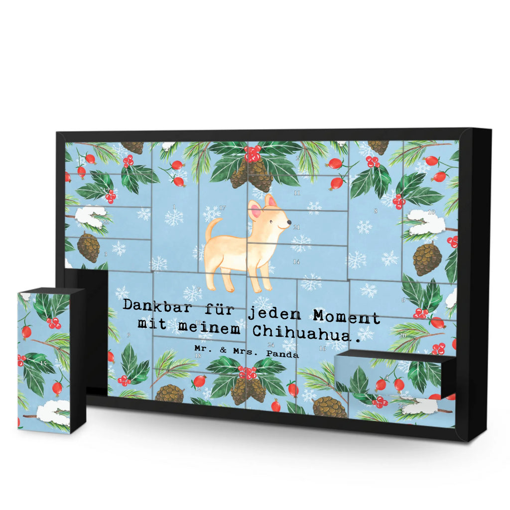 Fillable advent calendar Chihuahua moment gift, animal lover, giving, dog breed, purebred dog, dog owner, puppy