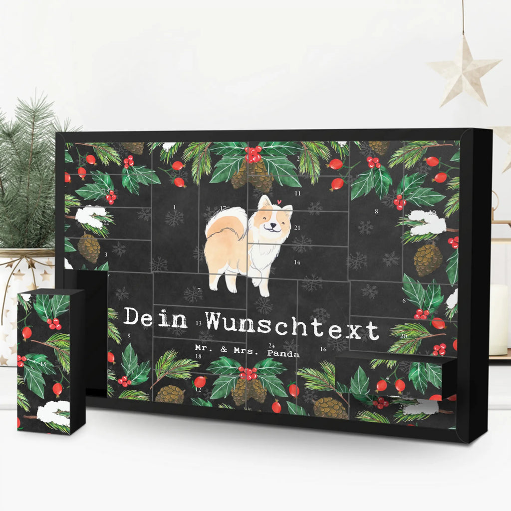 Personalisierter Befüllbarer Adventskalender Islandhund Moment Adventskalender Zum Selbst Befüllen, Befüllbarer Adventskalender, Geschenk, Schenken, Hund, Hunderasse, Rassehund, Hundebesitzer, Tierfreund, Welpe, Isländischer Schäferhund, Islandhund