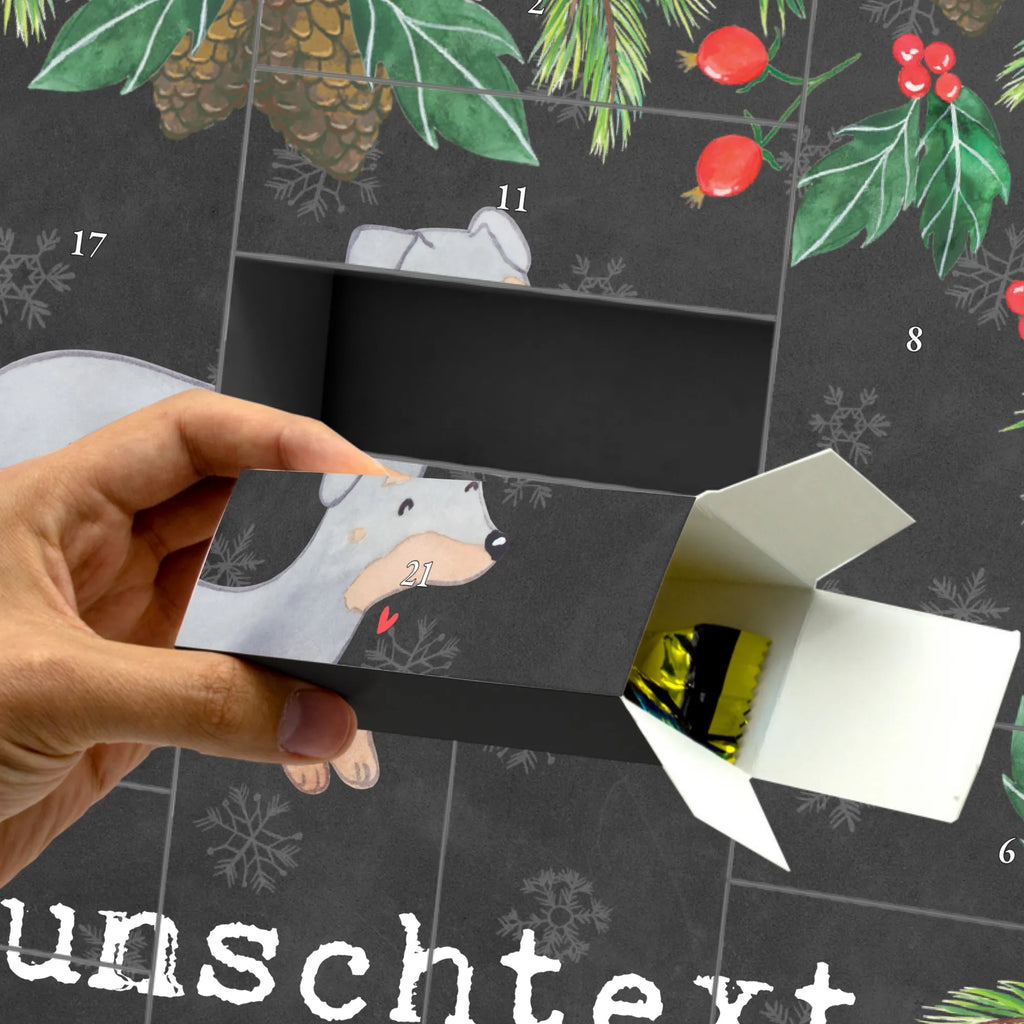 Personalisierter Befüllbarer Adventskalender Manchester Terrier Moment Adventskalender Zum Selbst Befüllen, Befüllbarer Adventskalender, Geschenk, Schenken, Hund, Hunderasse, Rassehund, Hundebesitzer, Tierfreund, Welpe, Manchester Terrier