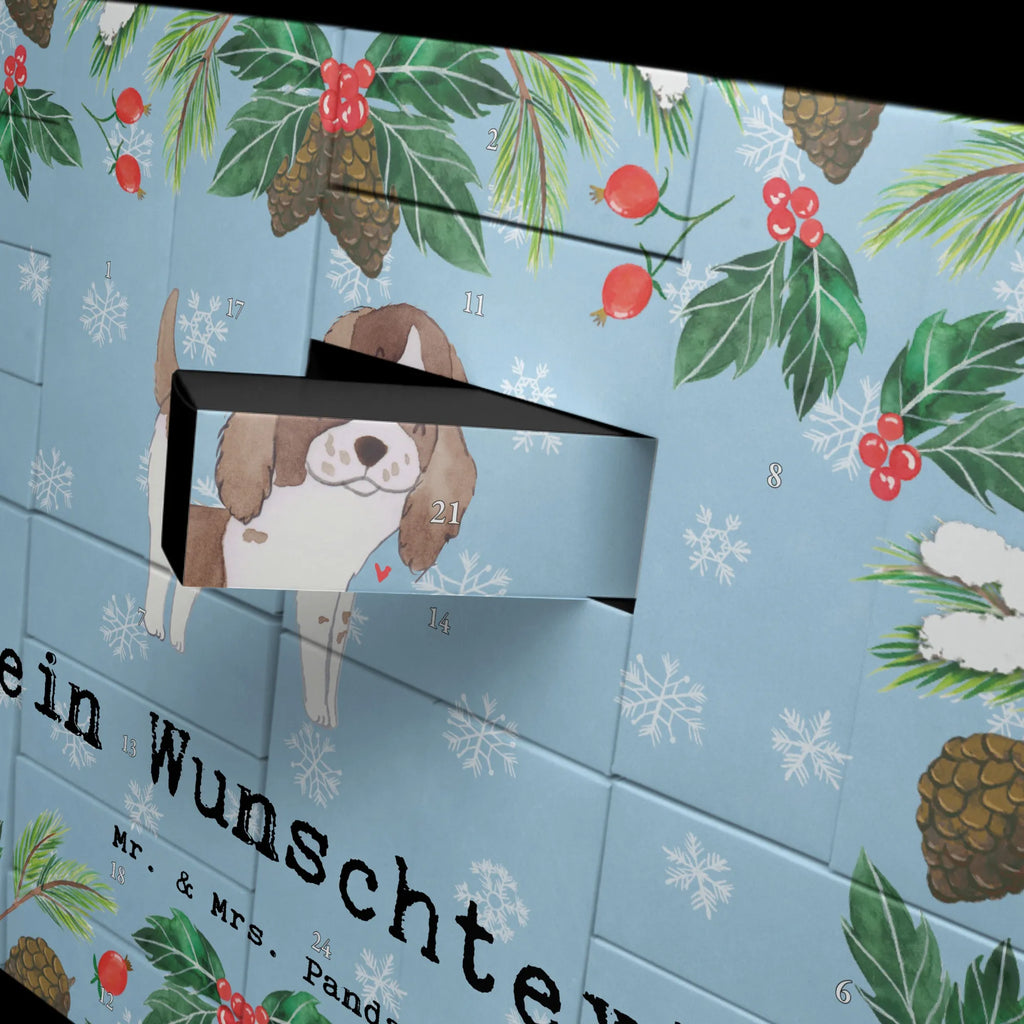 Personalisierter Befüllbarer Adventskalender English Springer Spaniel Moment Adventskalender Zum Selbst Befüllen, Befüllbarer Adventskalender, Geschenk, Schenken, Hund, Hunderasse, Rassehund, Hundebesitzer, Tierfreund, Welpe, English Springer Spaniel