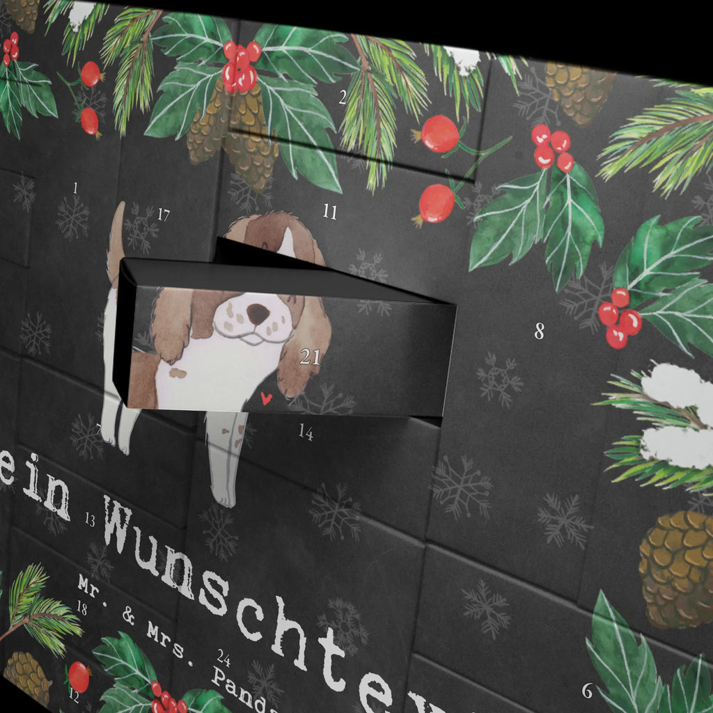 Personalisierter Befüllbarer Adventskalender English Springer Spaniel Moment Adventskalender Zum Selbst Befüllen, Befüllbarer Adventskalender, Geschenk, Schenken, Hund, Hunderasse, Rassehund, Hundebesitzer, Tierfreund, Welpe, English Springer Spaniel
