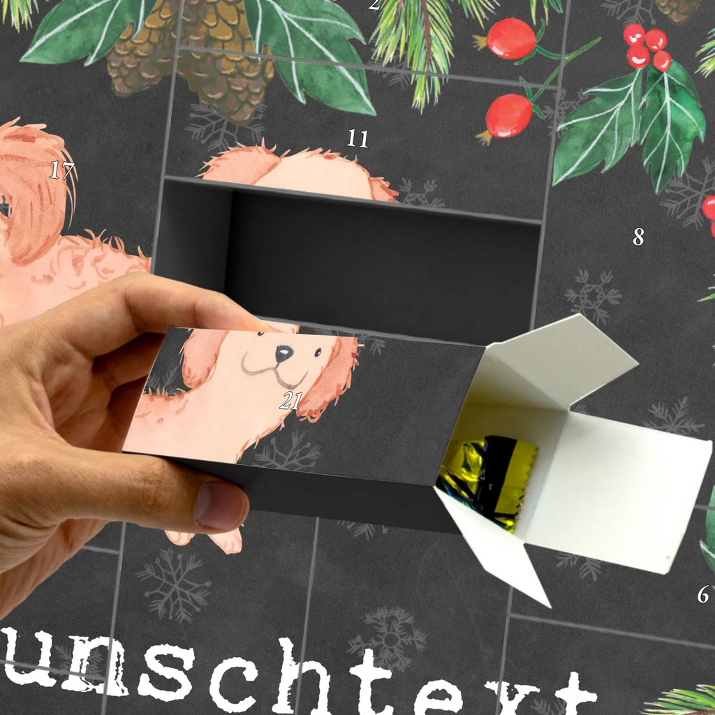 Personalisierter Befüllbarer Adventskalender Cavapoo Moment Adventskalender Zum Selbst Befüllen, Befüllbarer Adventskalender, Geschenk, Schenken, Hund, Hunderasse, Rassehund, Hundebesitzer, Tierfreund, Welpe, Cavoodle, Cavapoo