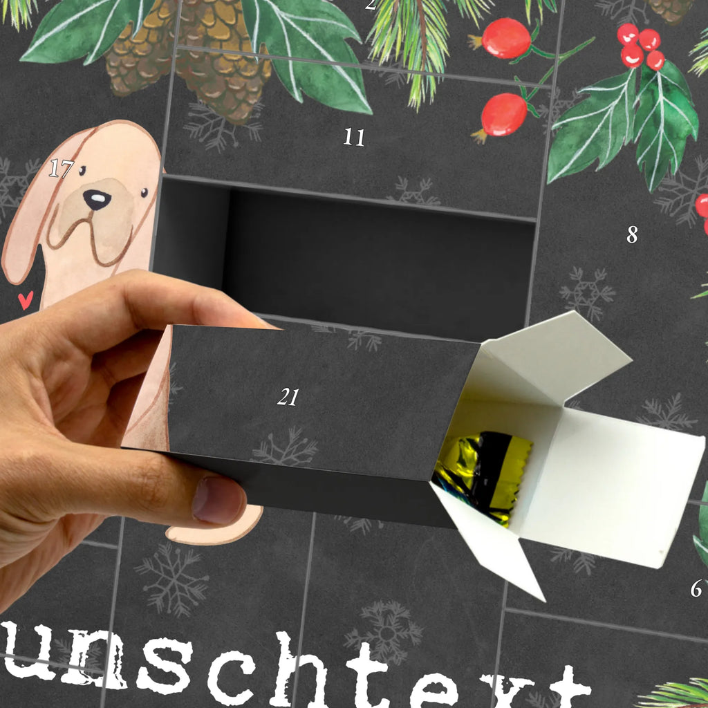 Personalisierter Befüllbarer Adventskalender Bloodhound Moment Befüllbarer Adventskalender, Adventskalender Zum Selbst Befüllen, Geschenk, Schenken, Hund, Hunderasse, Rassehund, Hundebesitzer, Tierfreund, Welpe, Chien De Saint Hubert, Bluthund, Bloodhound, St. Hubertushund