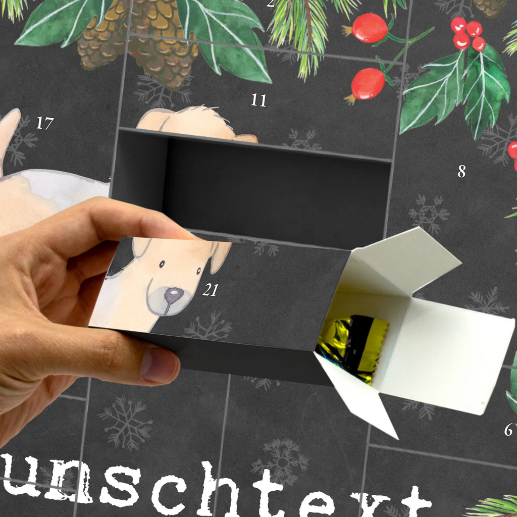  Border Terrier Moment Befüllbarer Adventskalender, Adventskalender Zum Selbst Befüllen, Geschenk, Schenken, Hund, Hunderasse, Rassehund, Hundebesitzer, Tierfreund, Welpe, Border Terrier
