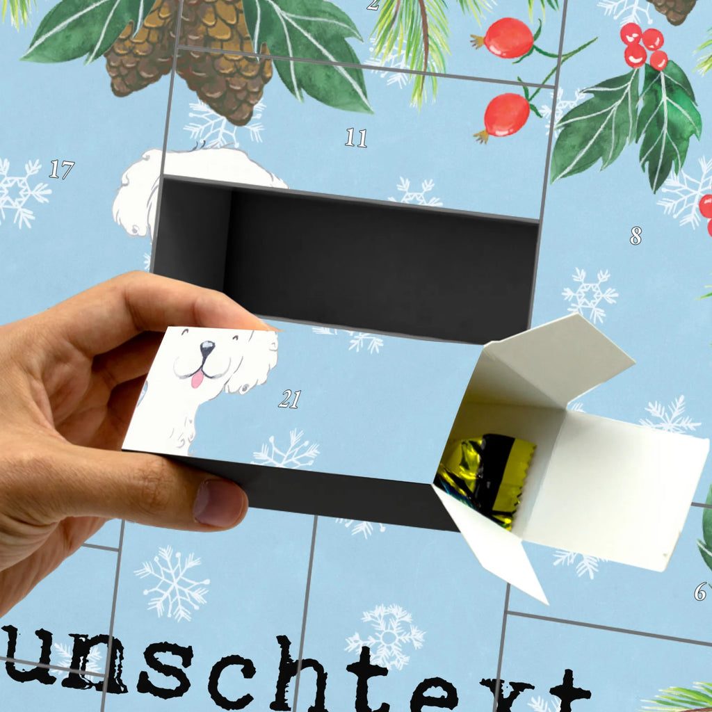 Personalisierter Befüllbarer Adventskalender Bichon Frisé Moment Befüllbarer Adventskalender, Adventskalender Zum Selbst Befüllen, Geschenk, Schenken, Hund, Hunderasse, Rassehund, Hundebesitzer, Tierfreund, Welpe, Bichon Frisé