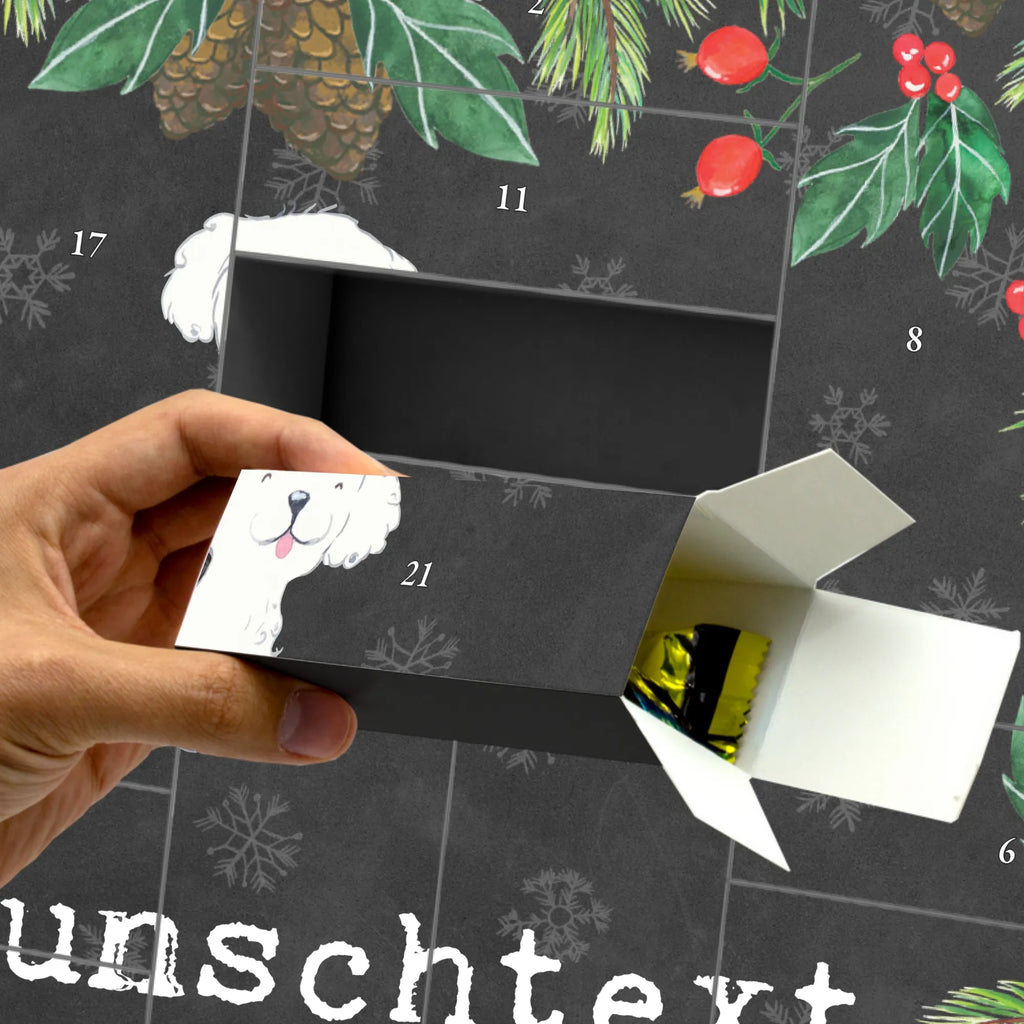 Personalisierter Befüllbarer Adventskalender Bichon Frisé Moment Befüllbarer Adventskalender, Adventskalender Zum Selbst Befüllen, Geschenk, Schenken, Hund, Hunderasse, Rassehund, Hundebesitzer, Tierfreund, Welpe, Bichon Frisé