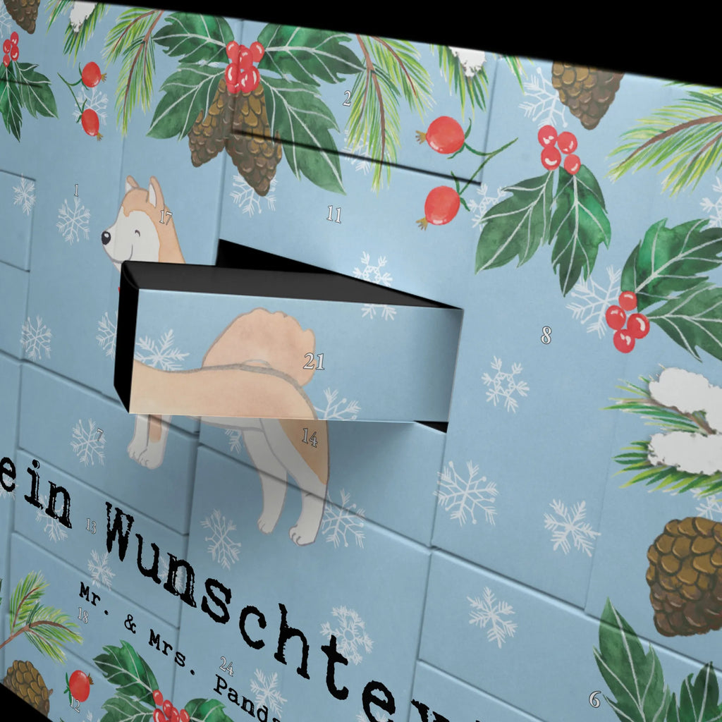 Personalisierter Befüllbarer Adventskalender Akita Inu Moment Adventskalender Zum Selbst Befüllen, Befüllbarer Adventskalender, Geschenk, Schenken, Hund, Hunderasse, Rassehund, Hundebesitzer, Tierfreund, Welpe, Akita-Inu, Akita Inu, Japanischer Akita, Akita Ken