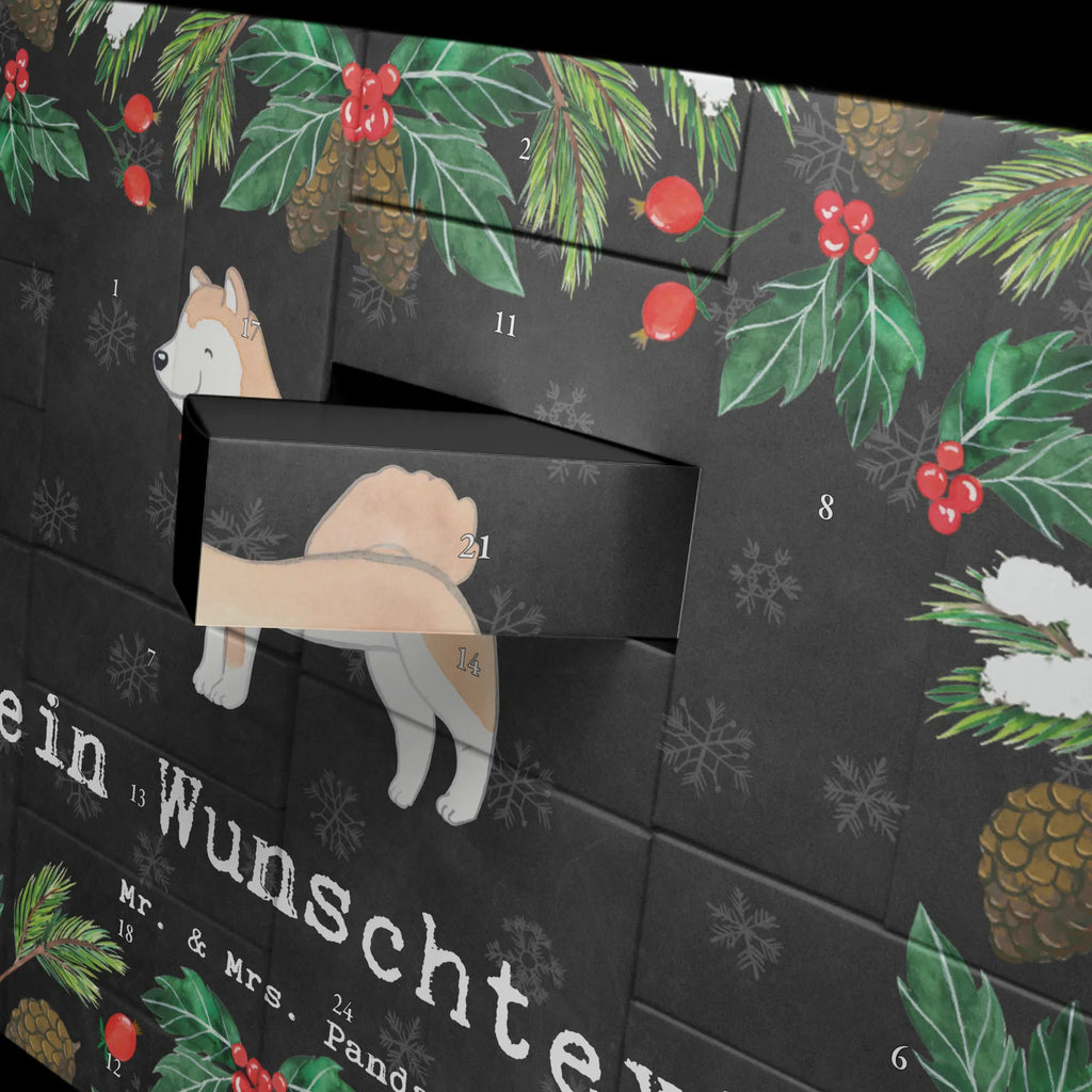 Personalisierter Befüllbarer Adventskalender Akita Inu Moment Adventskalender Zum Selbst Befüllen, Befüllbarer Adventskalender, Geschenk, Schenken, Hund, Hunderasse, Rassehund, Hundebesitzer, Tierfreund, Welpe, Akita-Inu, Akita Inu, Japanischer Akita, Akita Ken