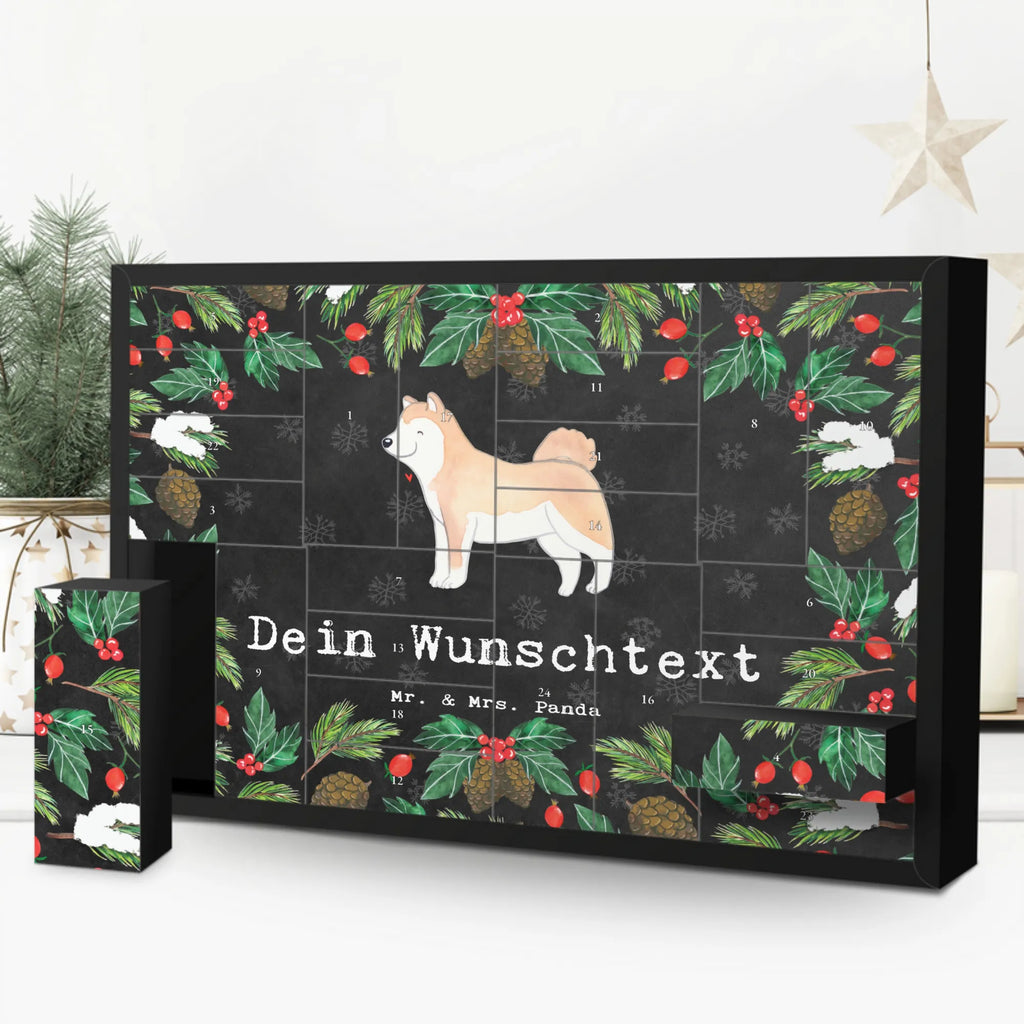 Personalisierter Befüllbarer Adventskalender Akita Inu Moment Adventskalender Zum Selbst Befüllen, Befüllbarer Adventskalender, Geschenk, Schenken, Hund, Hunderasse, Rassehund, Hundebesitzer, Tierfreund, Welpe, Akita-Inu, Akita Inu, Japanischer Akita, Akita Ken