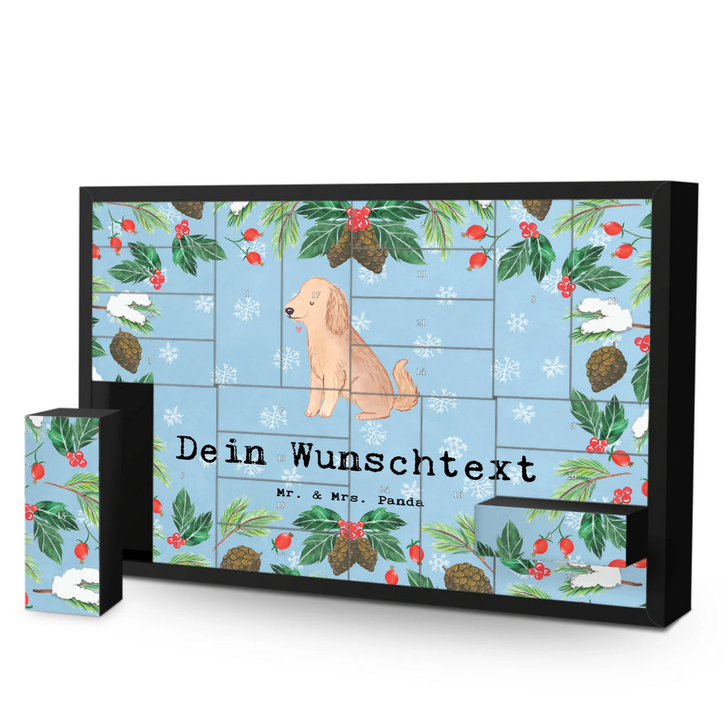 Personalisierter Befüllbarer Adventskalender Cocker Spaniel Moment Adventskalender Zum Selbst Befüllen, Befüllbarer Adventskalender, Geschenk, Schenken, Hund, Hunderasse, Rassehund, Hundebesitzer, Tierfreund, Welpe, Cocker Spaniel, Englische Cockerspaniel