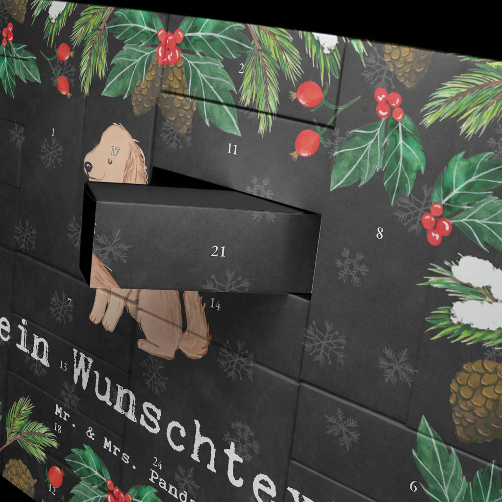 Personalisierter Befüllbarer Adventskalender Cocker Spaniel Moment Adventskalender Zum Selbst Befüllen, Befüllbarer Adventskalender, Geschenk, Schenken, Hund, Hunderasse, Rassehund, Hundebesitzer, Tierfreund, Welpe, Cocker Spaniel, Englische Cockerspaniel