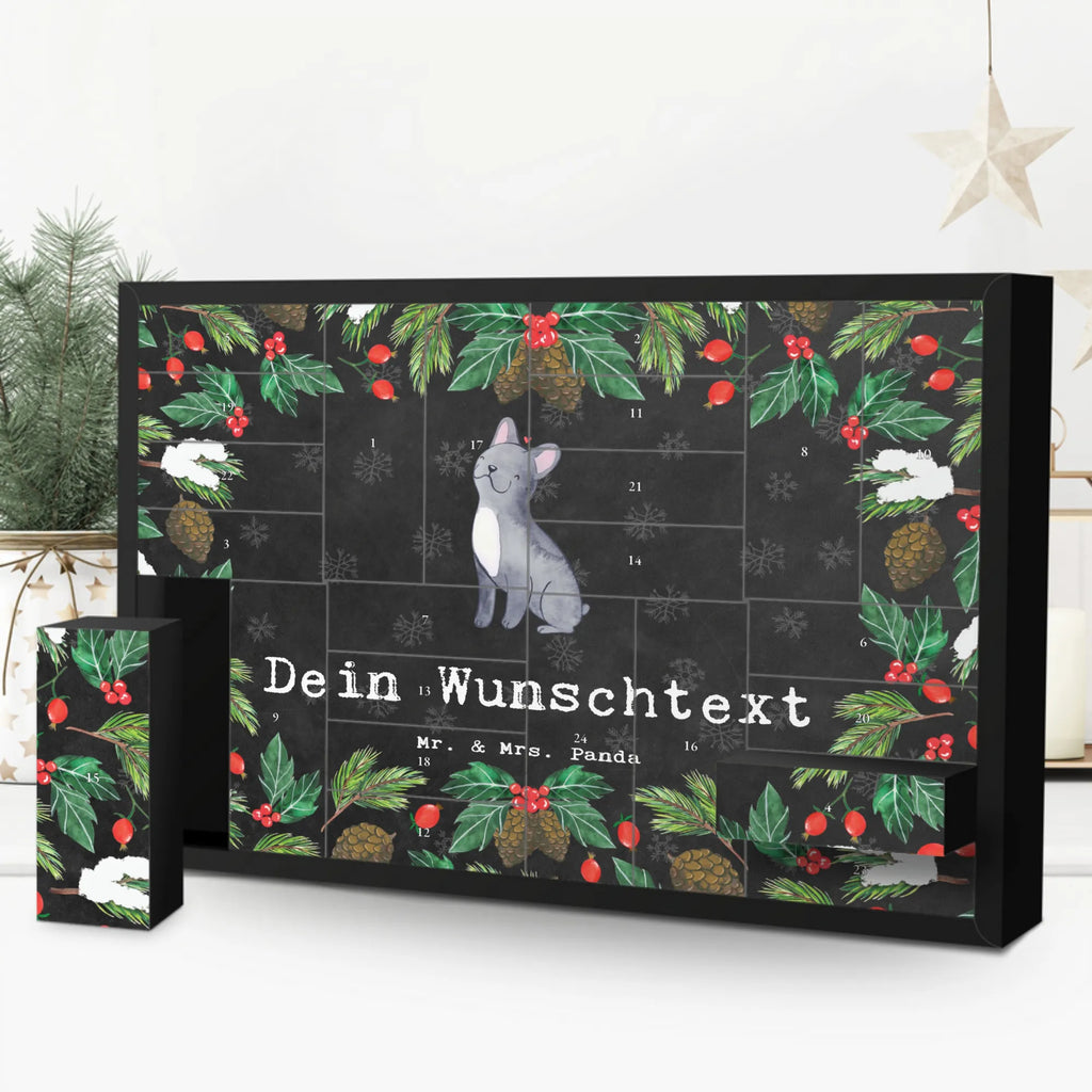 Personalisierter Befüllbarer Adventskalender Französische Bulldogge Moment Adventskalender Zum Selbst Befüllen, Befüllbarer Adventskalender, Geschenk, Schenken, Hund, Hunderasse, Rassehund, Hundebesitzer, Tierfreund, Welpe, Französische Bulldogge