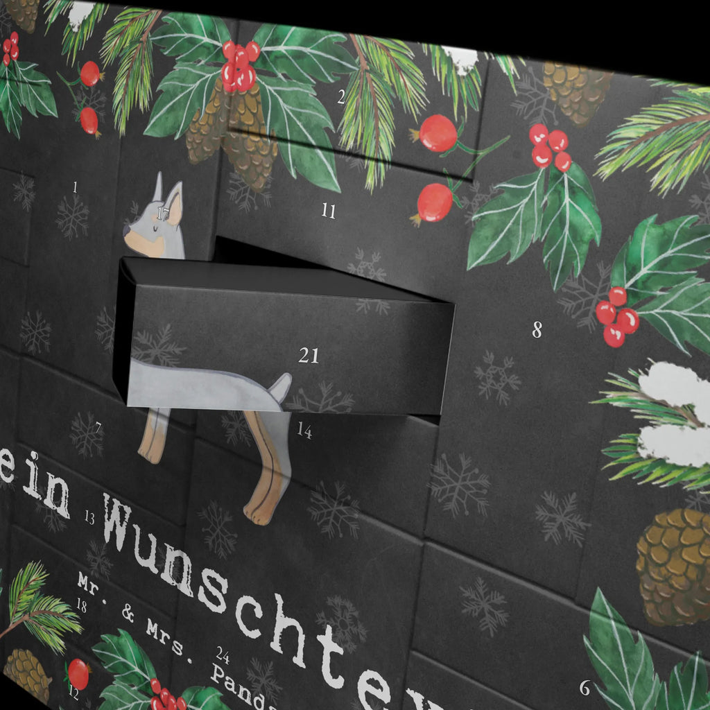  Doberman Pinscher moment Befüllbarer Adventskalender, Adventskalender Zum Selbst Befüllen, Geschenk, Schenken, Hund, Hunderasse, Rassehund, Hundebesitzer, Tierfreund, Welpe, Dobermann Pinscher