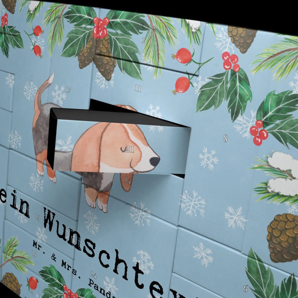 Personalisierter Befüllbarer Adventskalender Basset Hound Moment Befüllbarer Adventskalender, Adventskalender Zum Selbst Befüllen, Geschenk, Schenken, Hund, Hunderasse, Rassehund, Hundebesitzer, Tierfreund, Welpe, Basset Hound, Basset