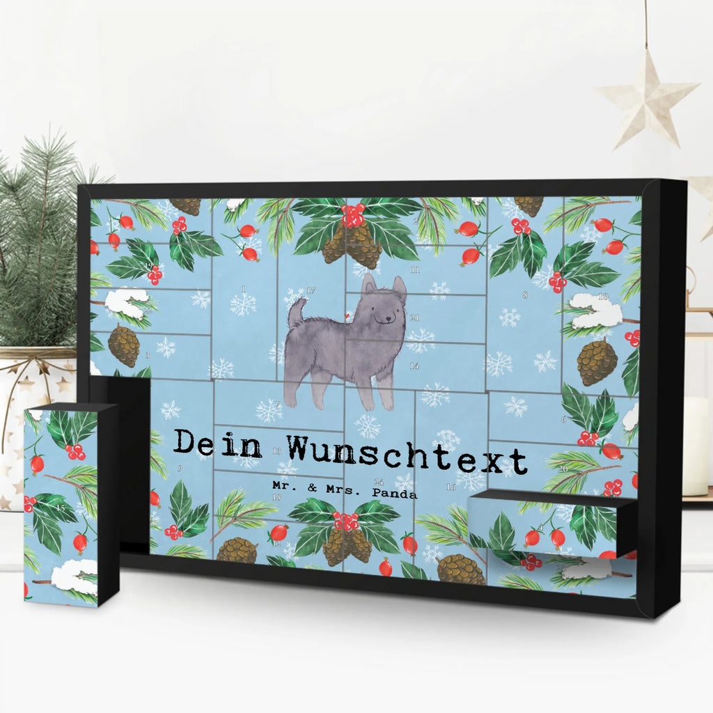 Personalisierter Befüllbarer Adventskalender Schipperke Moment Adventskalender Zum Selbst Befüllen, Befüllbarer Adventskalender, Geschenk, Schenken, Hund, Hunderasse, Rassehund, Hundebesitzer, Tierfreund, Welpe, Belgische Hunderasse, Schipperke
