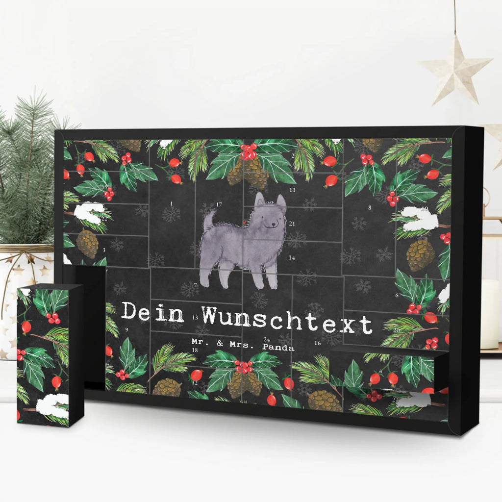 Personalisierter Befüllbarer Adventskalender Schipperke Moment Adventskalender Zum Selbst Befüllen, Befüllbarer Adventskalender, Geschenk, Schenken, Hund, Hunderasse, Rassehund, Hundebesitzer, Tierfreund, Welpe, Belgische Hunderasse, Schipperke