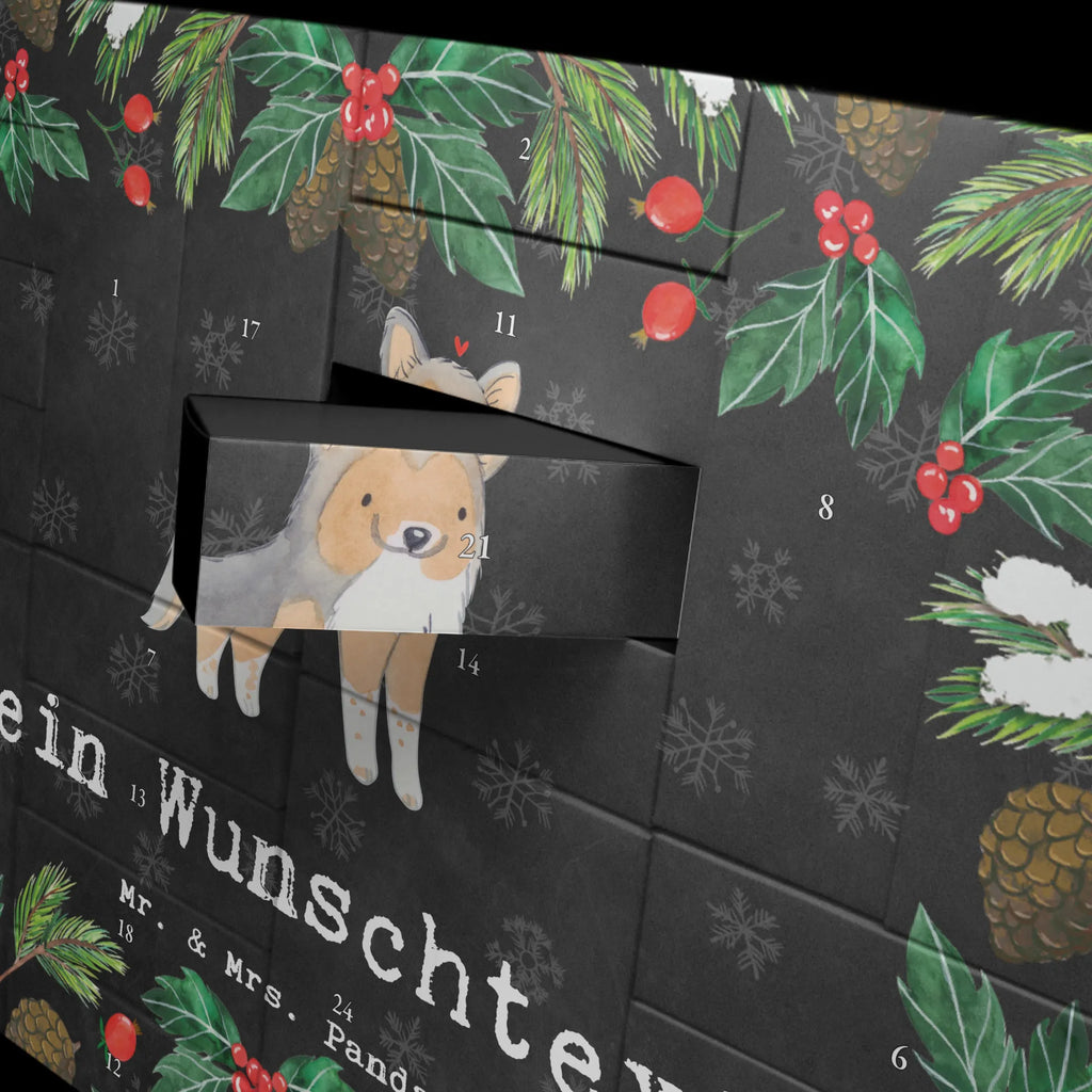  Shetland Sheepdog moment Adventskalender Zum Selbst Befüllen, Befüllbarer Adventskalender, Geschenk, Schenken, Hund, Hunderasse, Rassehund, Hundebesitzer, Tierfreund, Welpe, Sheltie, Shetland Sheepdog