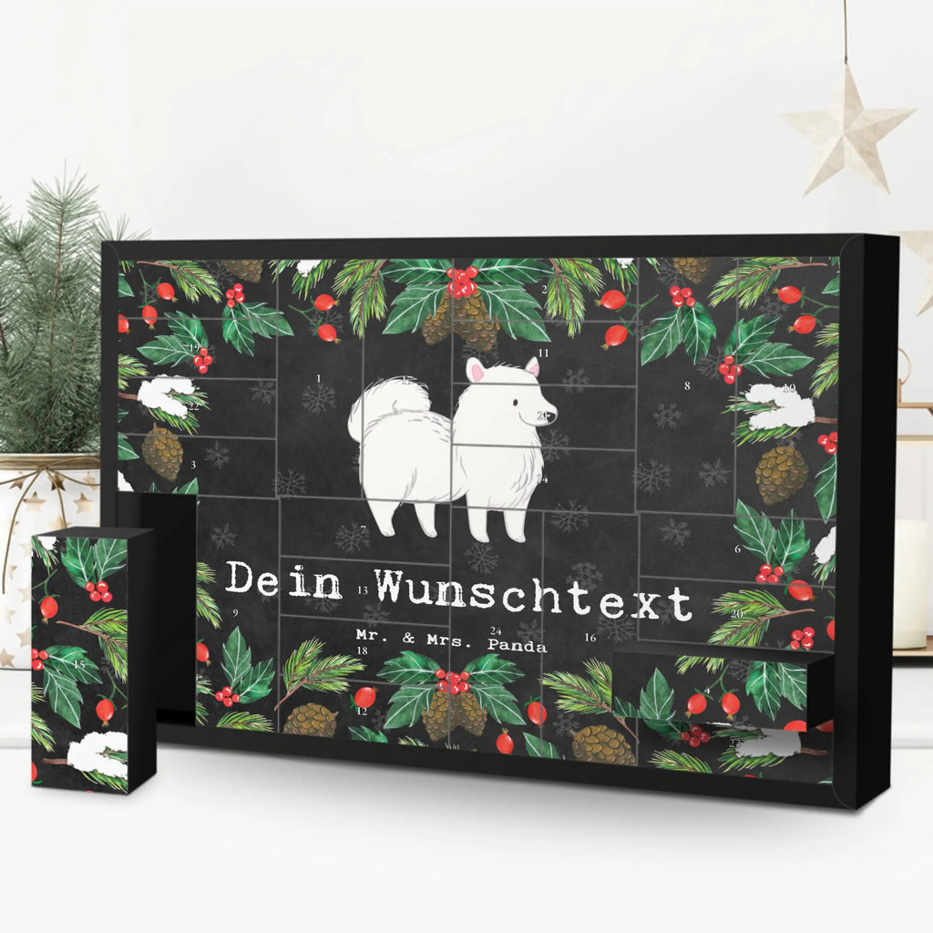  Peak moment Adventskalender Zum Selbst Befüllen, Befüllbarer Adventskalender, Geschenk, Schenken, Hund, Hunderasse, Rassehund, Hundebesitzer, Tierfreund, Welpe, Spitz