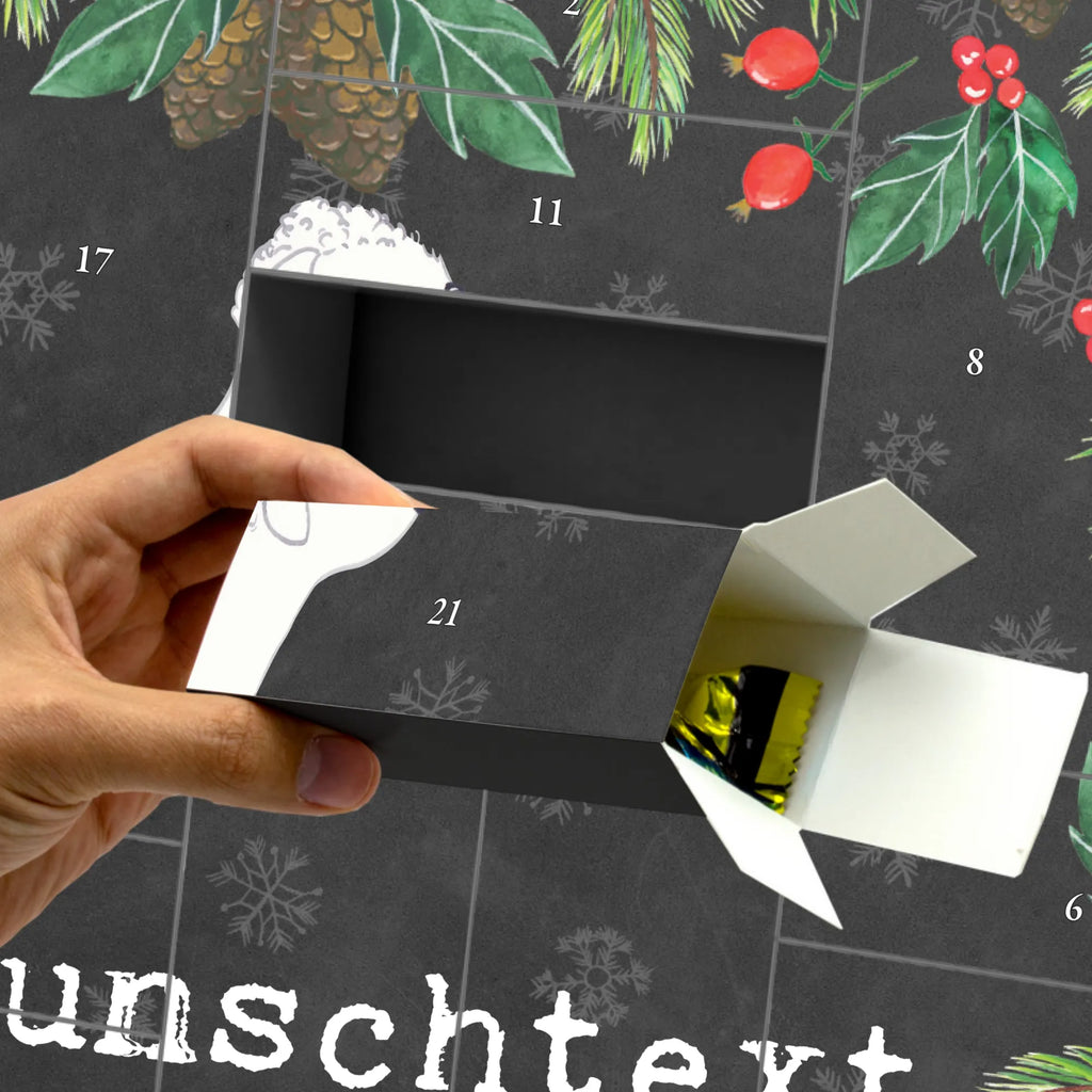  Bedlington Terrier Chwila Adventskalender Zum Selbst Befüllen, Befüllbarer Adventskalender, Geschenk, Schenken, Hund, Hunderasse, Rassehund, Hundebesitzer, Tierfreund, Welpe, Bedlington Terrier, Terrier