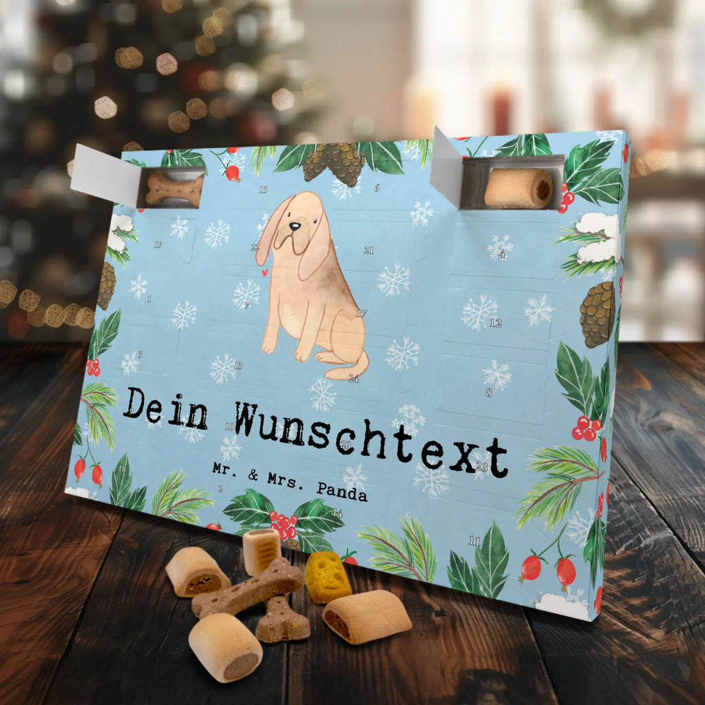Personalisierter Hunde Adventskalender Bloodhound Moment Hunde Adventskalender, Geschenk, Schenken, Hund, Hunderasse, Rassehund, Hundebesitzer, Tierfreund, Welpe, St. Hubertushund, Bloodhound, Chien De Saint Hubert, Bluthund