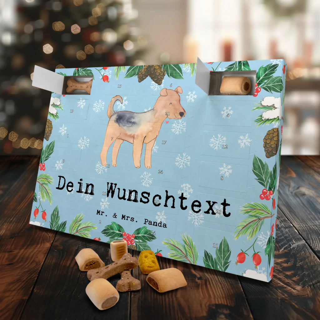 Personalisierter Hunde Adventskalender Airedale Terrier Moment Hunde Adventskalender, Geschenk, Schenken, Hund, Hunderasse, Rassehund, Hundebesitzer, Tierfreund, Welpe, Airedale Terrier