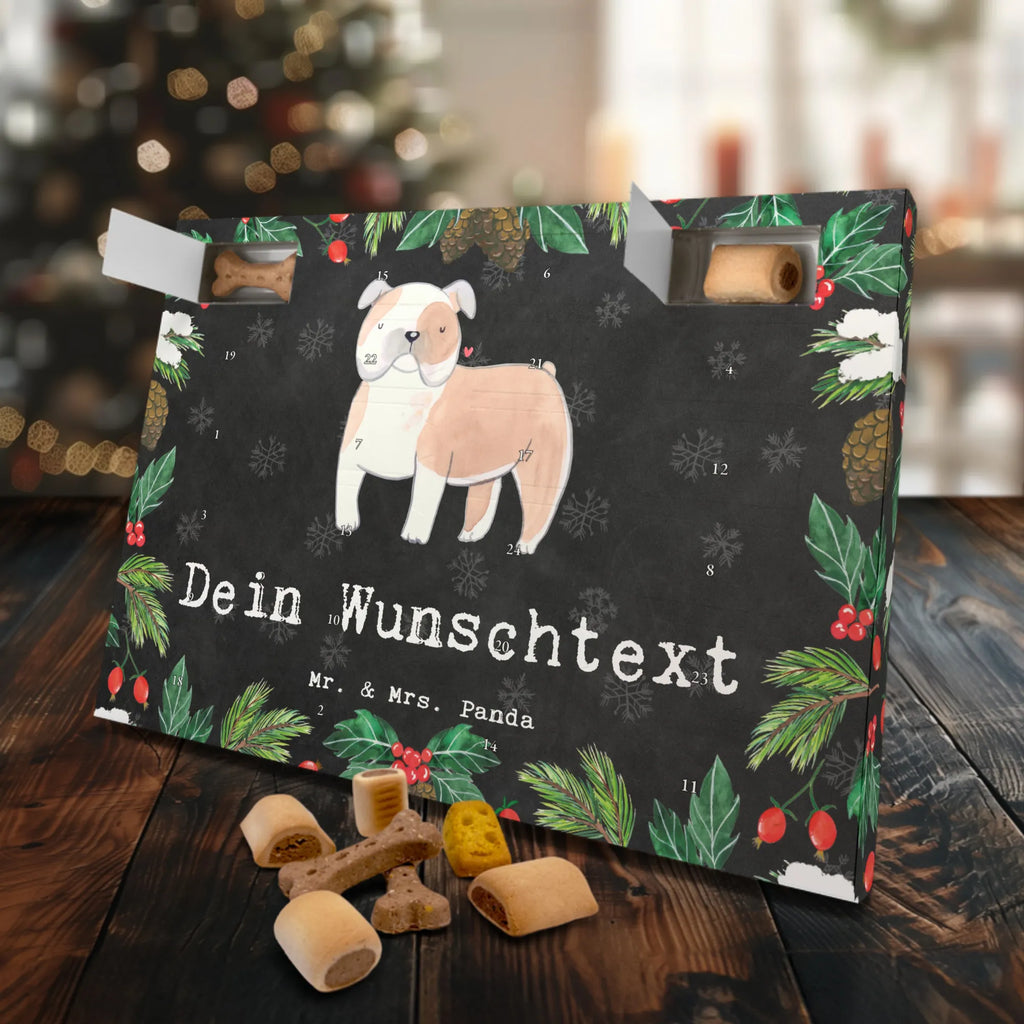 Personalisierter Hunde Adventskalender Englische Bulldogge Moment Hunde Adventskalender, Geschenk, Schenken, Hund, Hunderasse, Rassehund, Hundebesitzer, Tierfreund, Welpe, Englische Bulldogge, English Bulldog